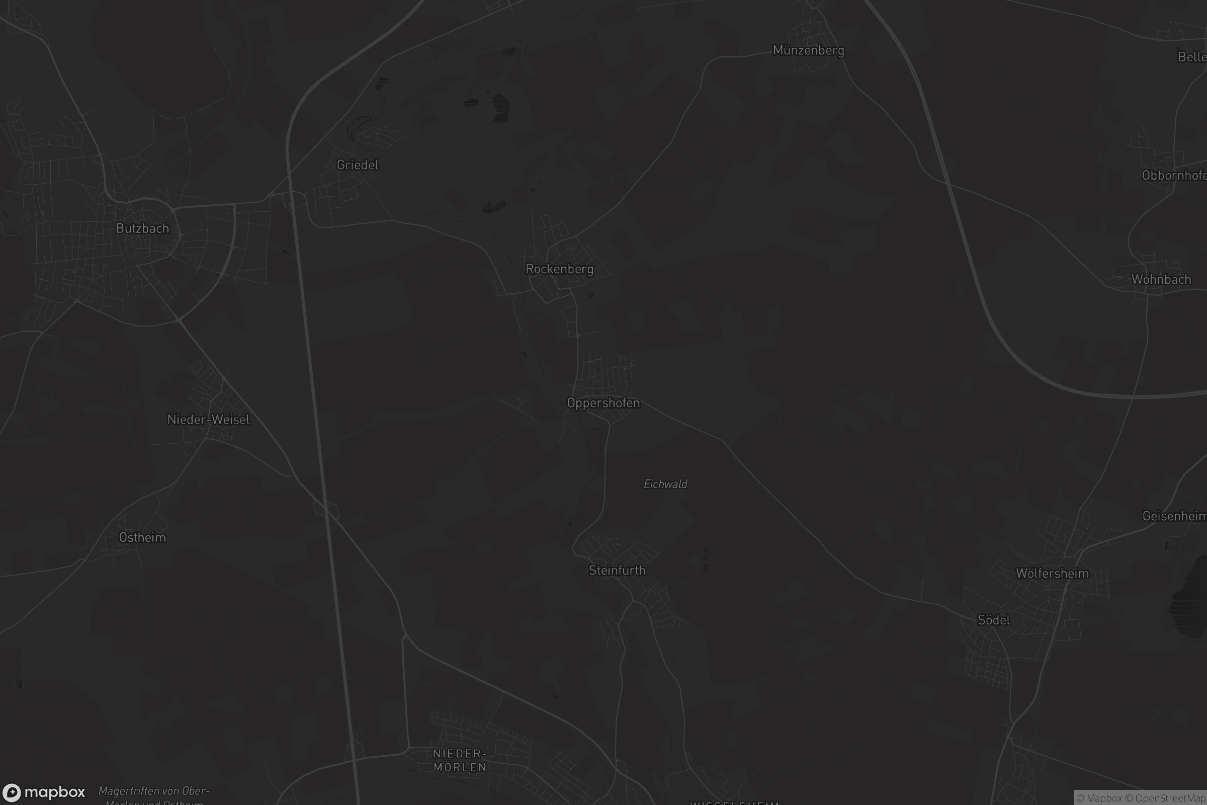 Karte von Oppershofen