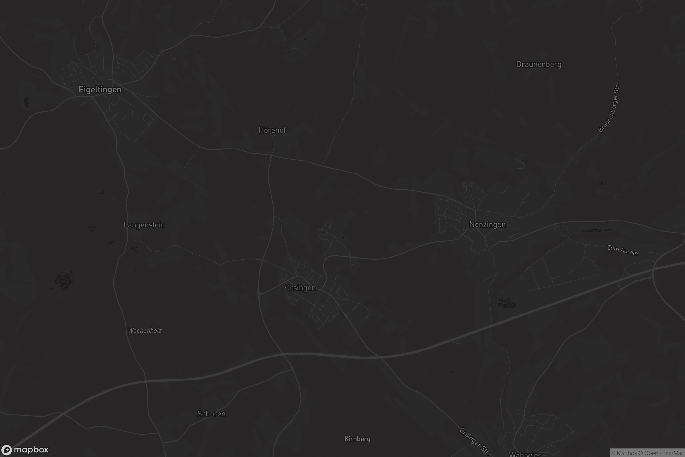 Karte von Orsingen-Nenzingen