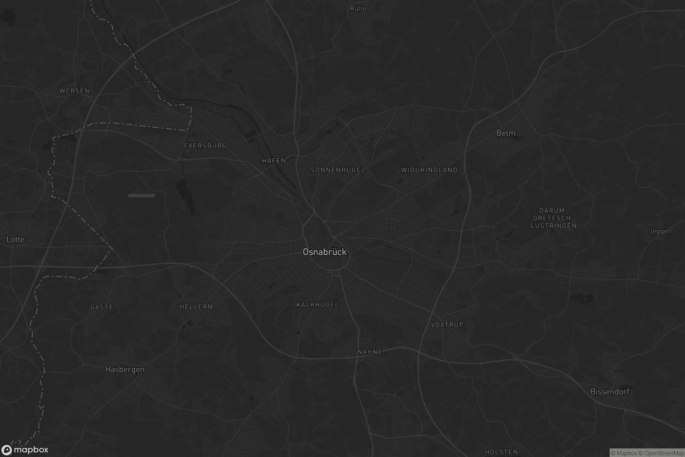 Karte von Osnabrück