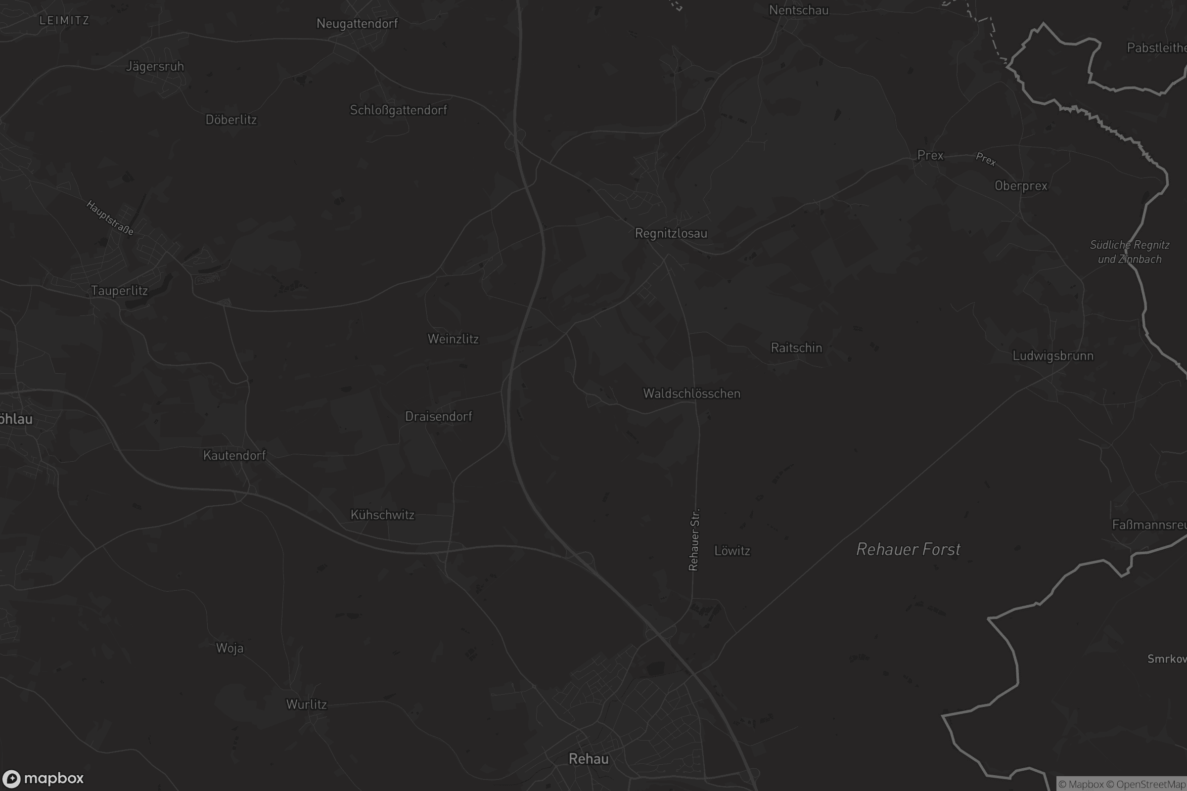 Karte von Osseck am Wald