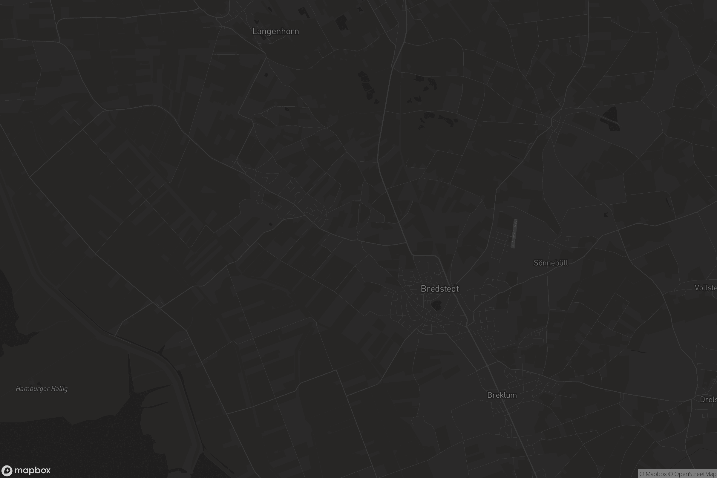 Karte von Ost-Bordelum