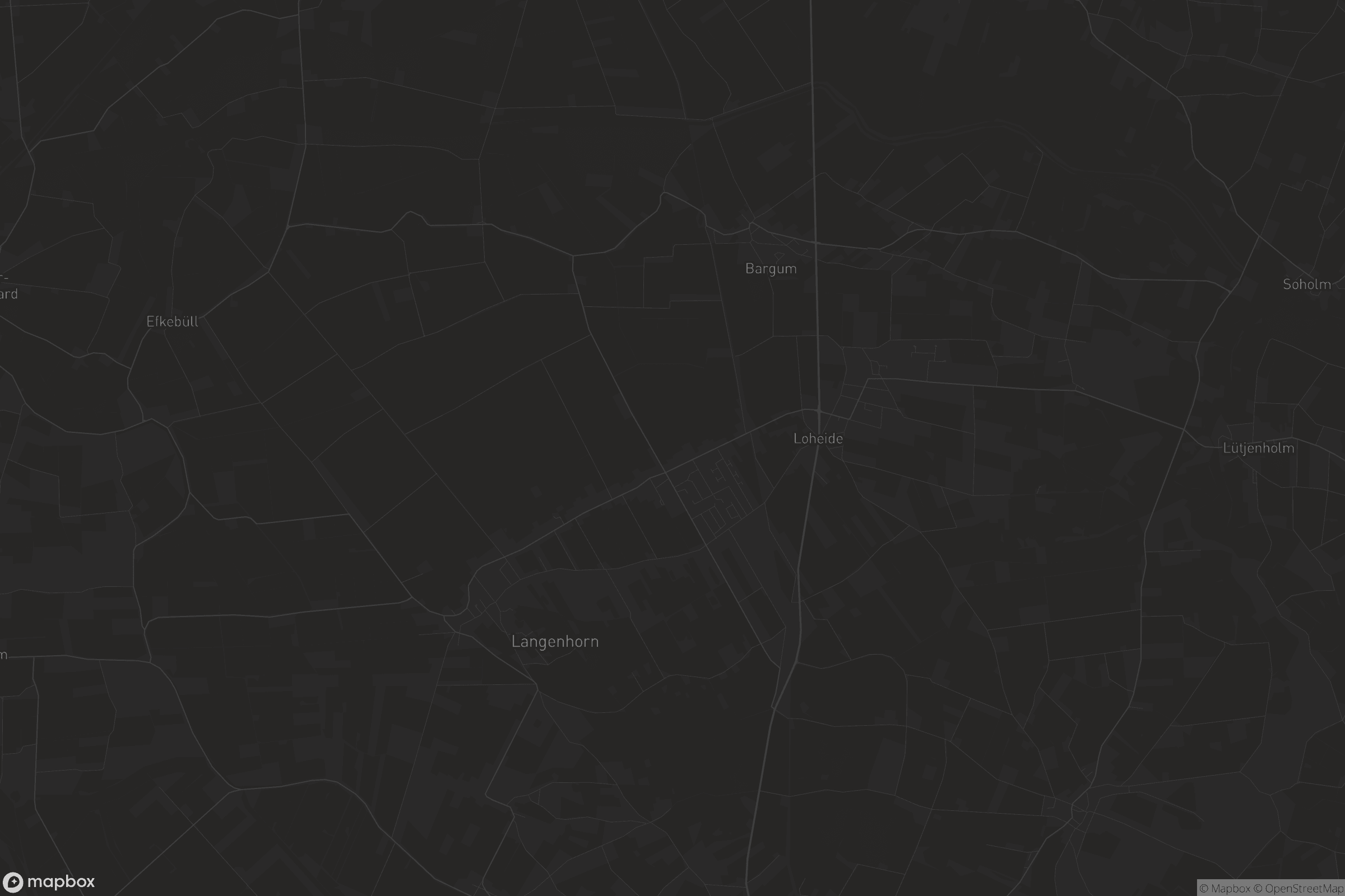 Karte von Ost-Langenhorn