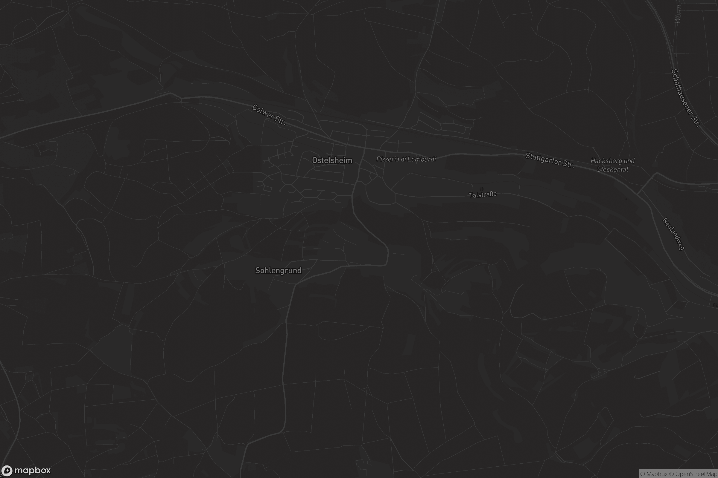 Karte von Ostelsheim