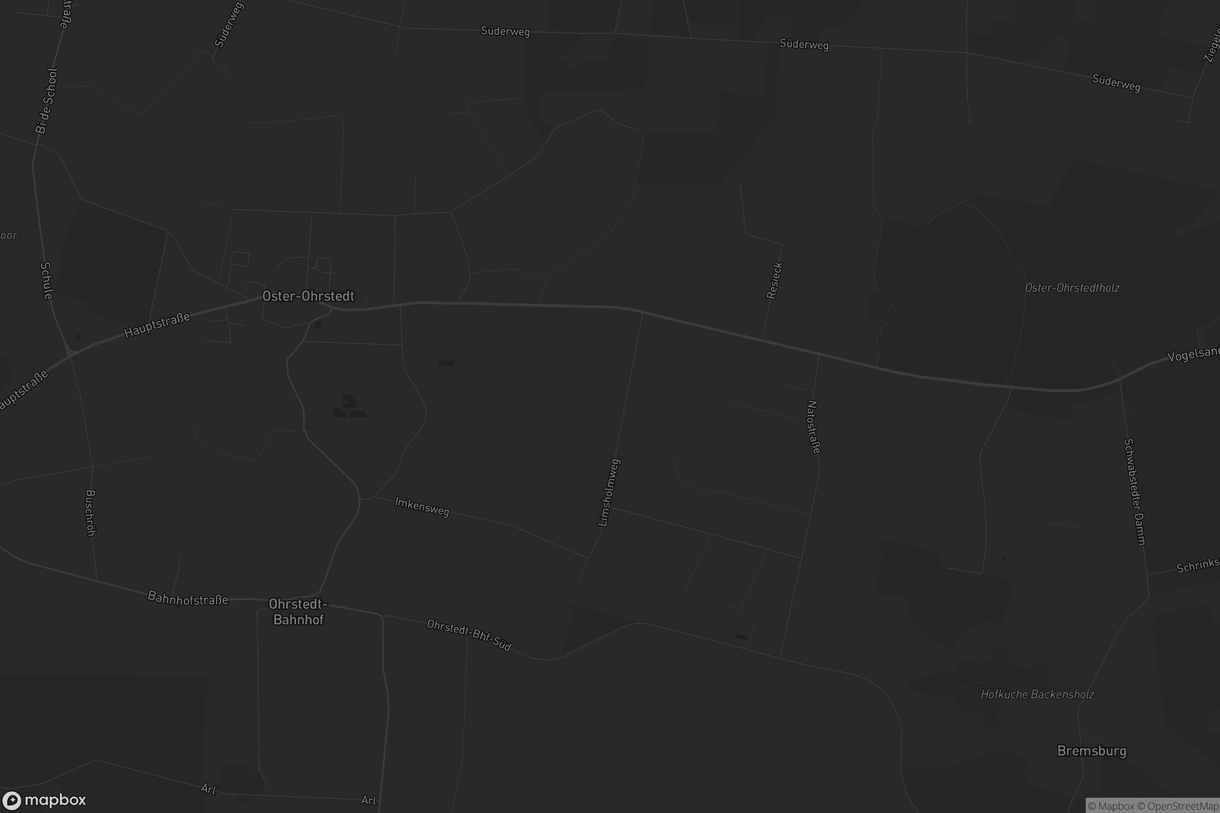 Karte von Oster-Ohrstedt