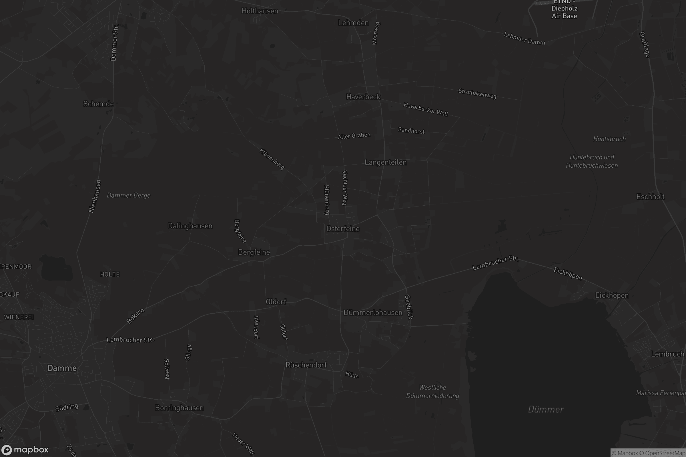 Karte von Osterfeine