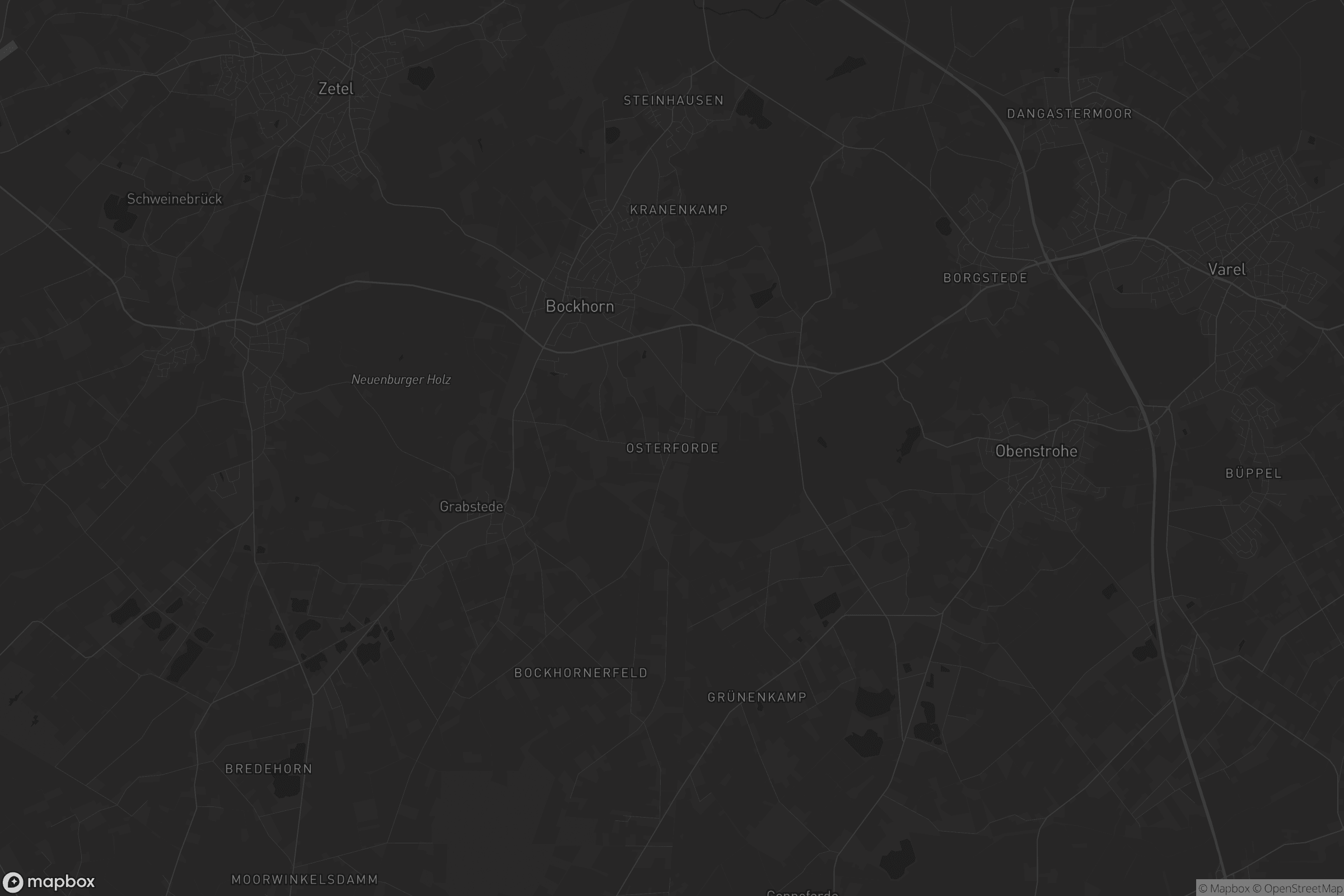 Karte von Osterforde