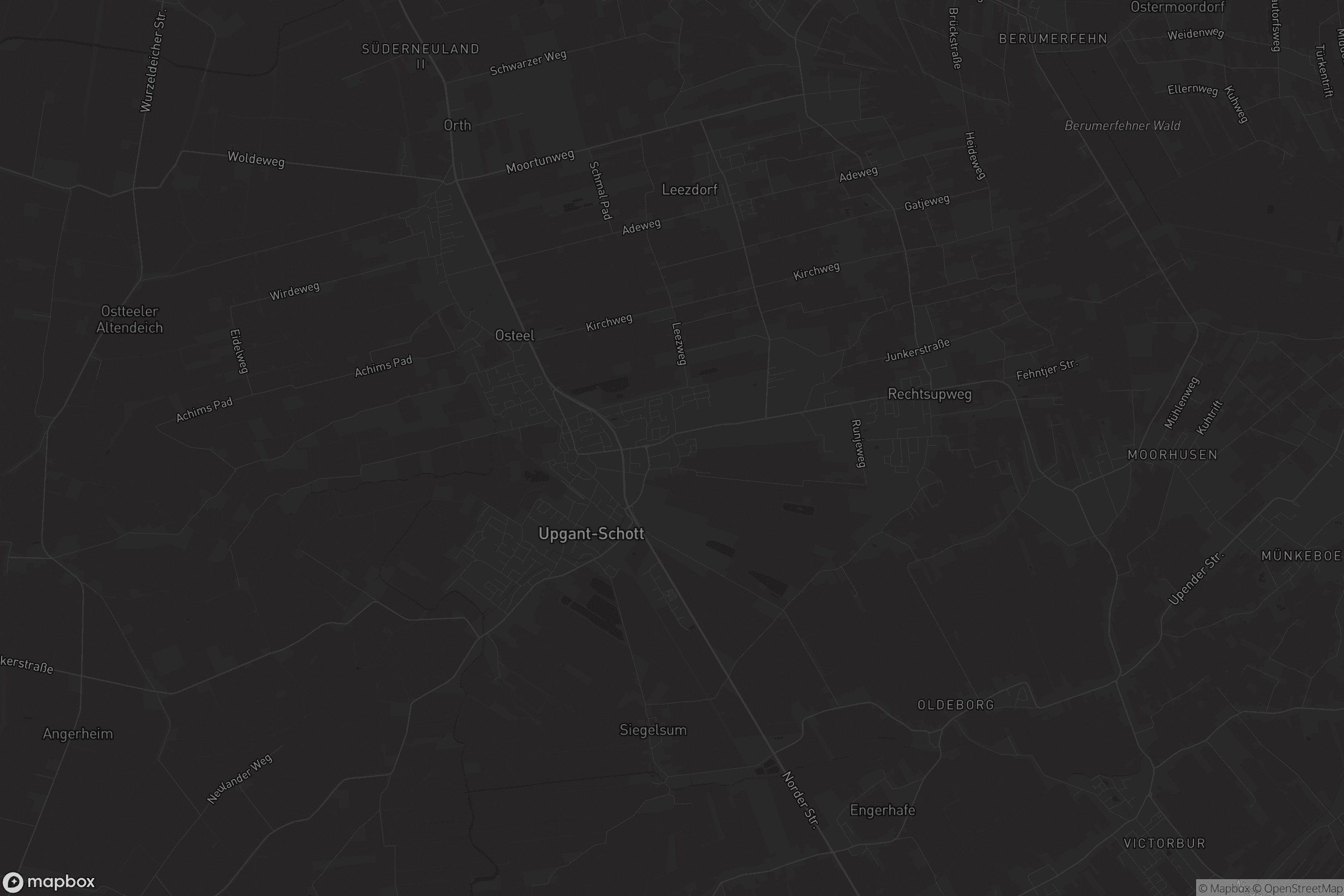 Karte von Osterupgant