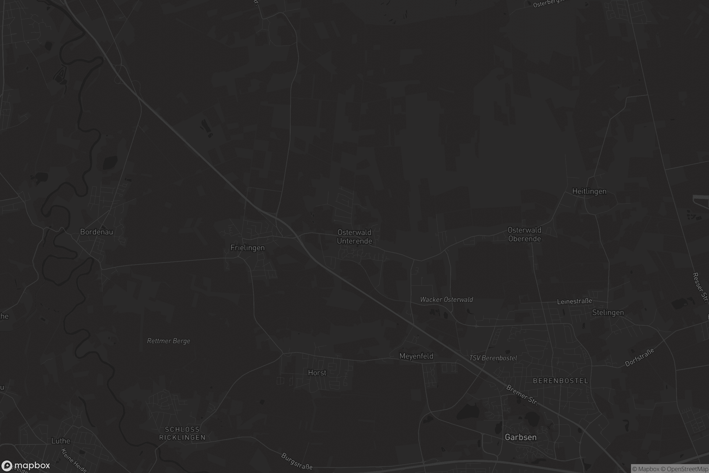 Karte von Osterwald Unterende