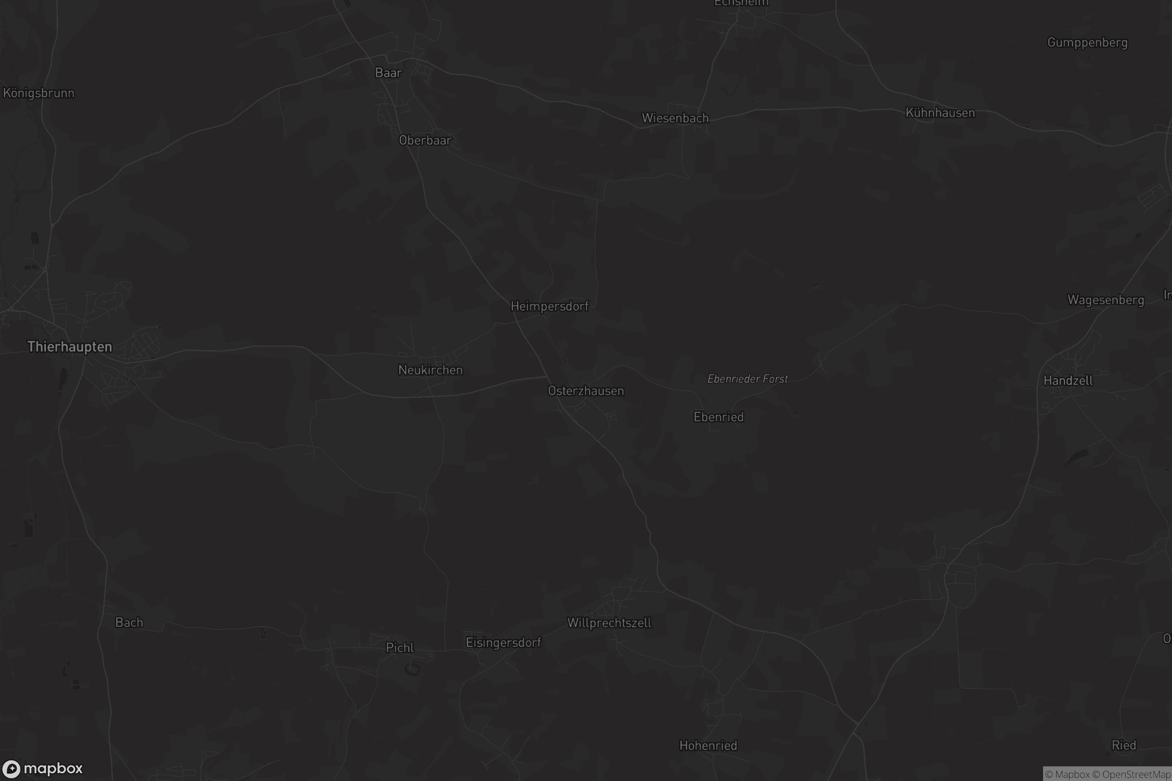 Karte von Osterzhausen