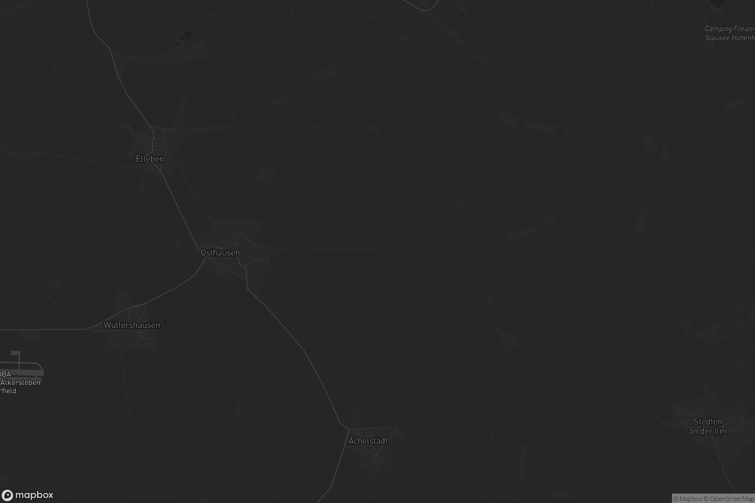 Karte von Osthausen-Wülfershausen