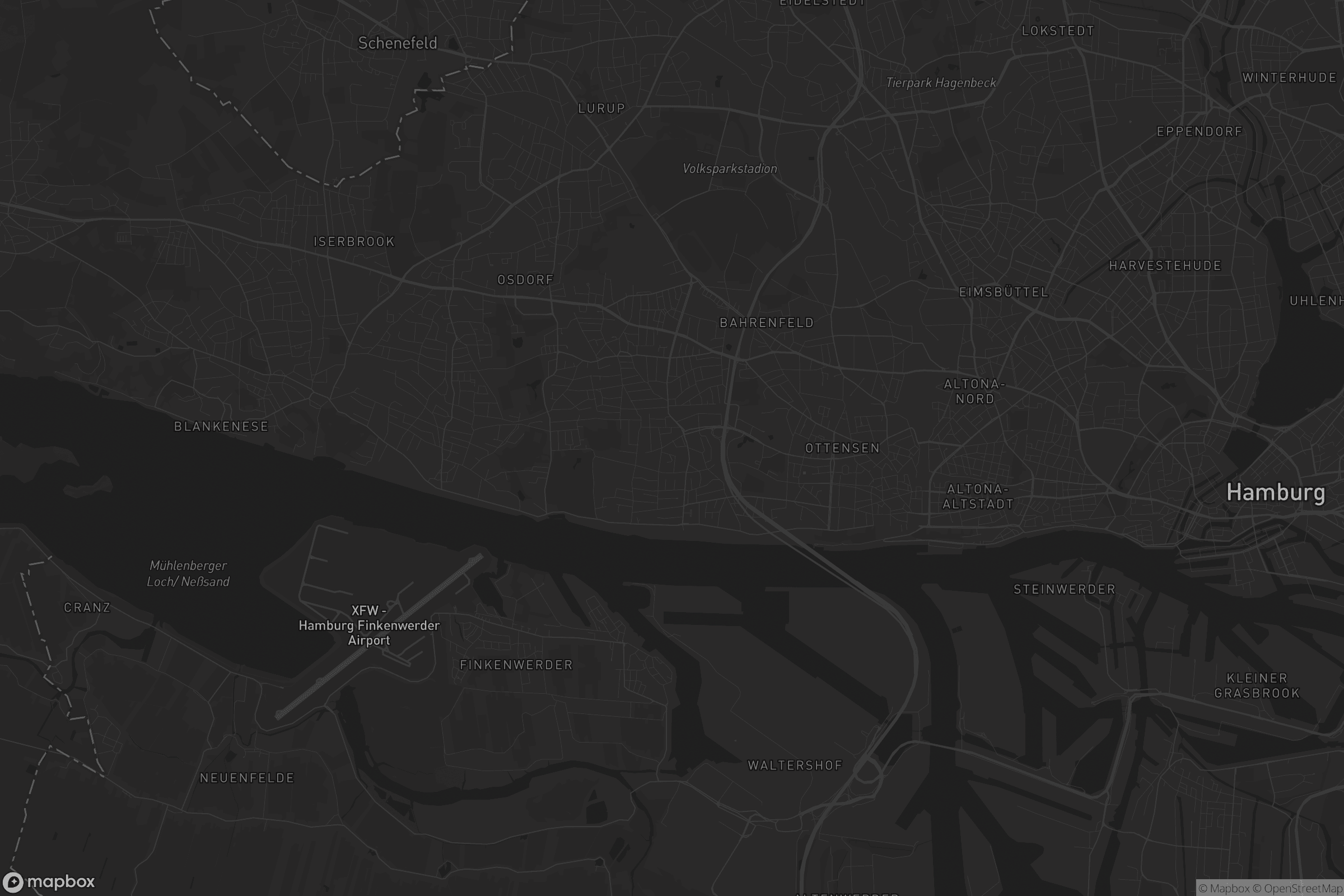 Karte von Othmarschen