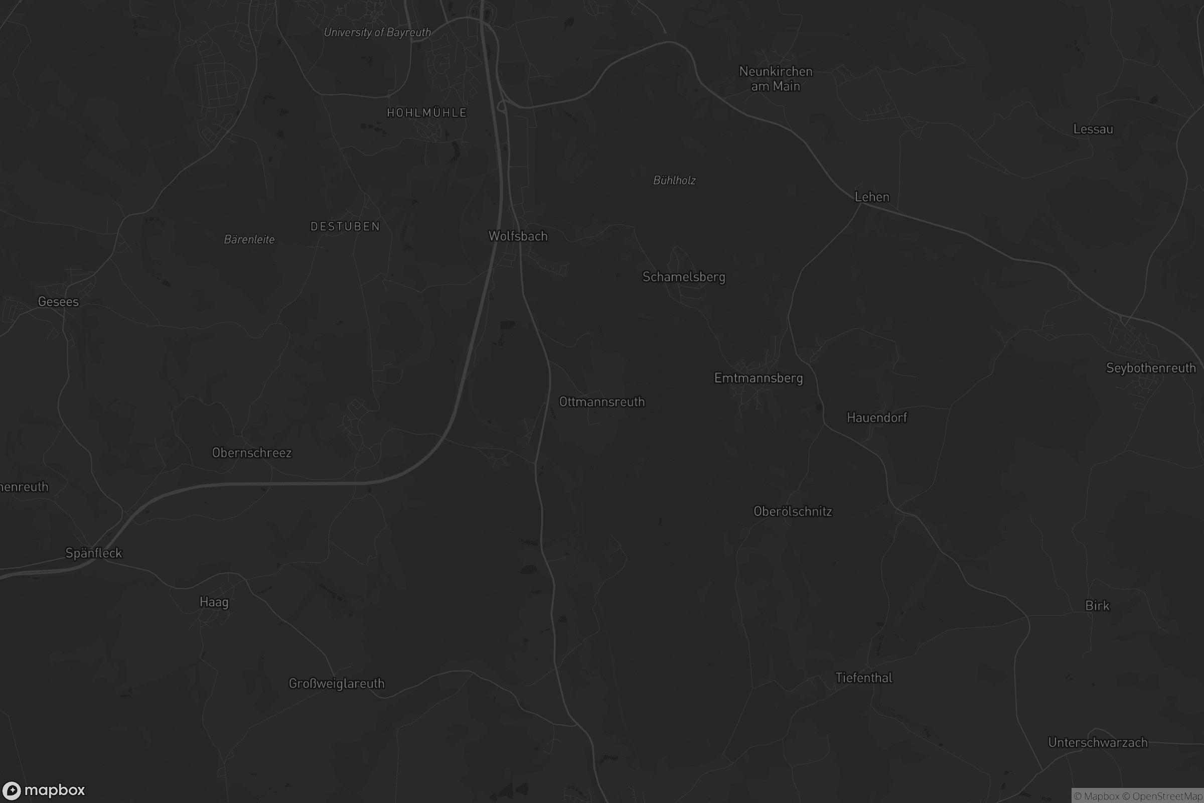 Karte von Ottmannsreuth