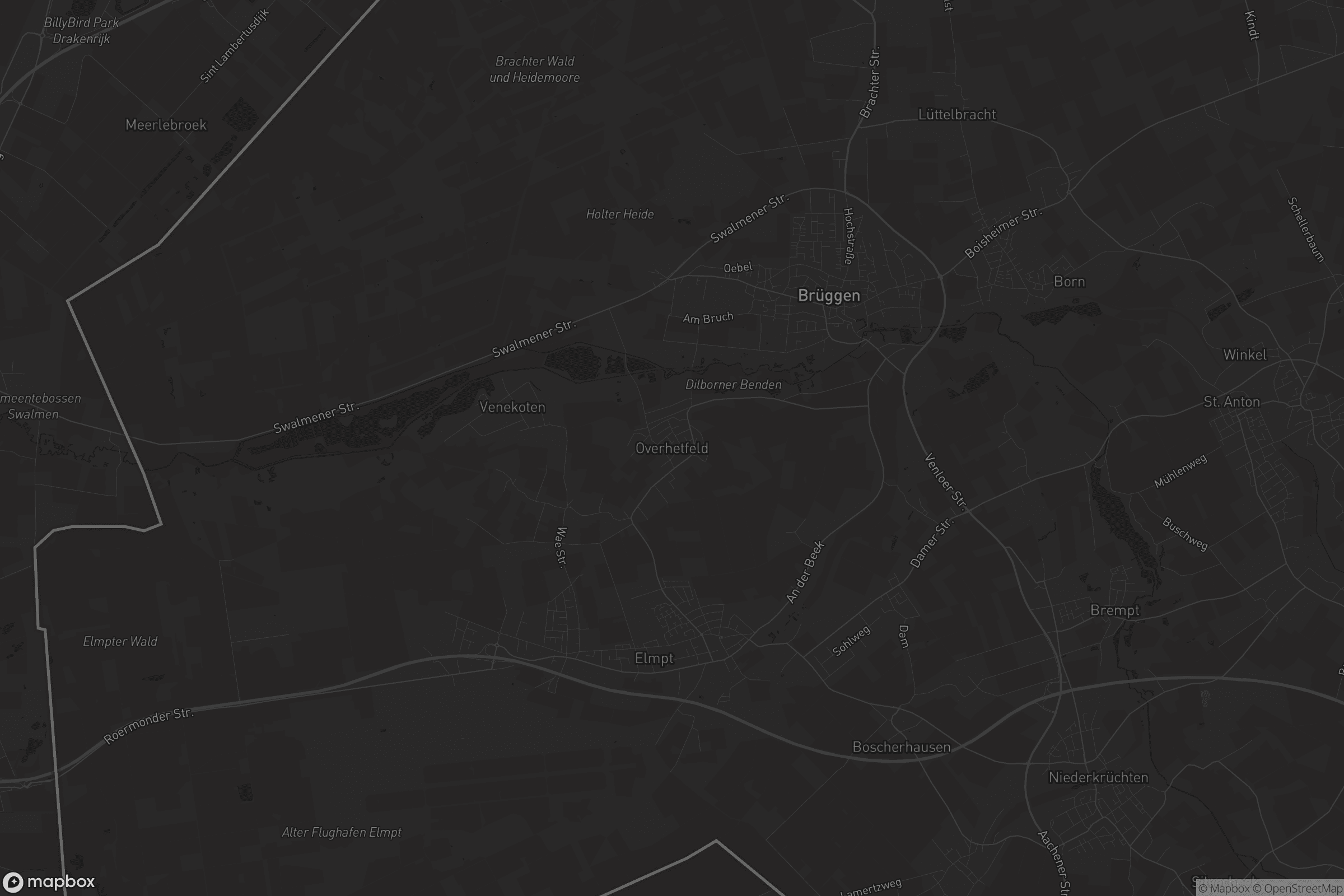 Karte von Overhetfeld