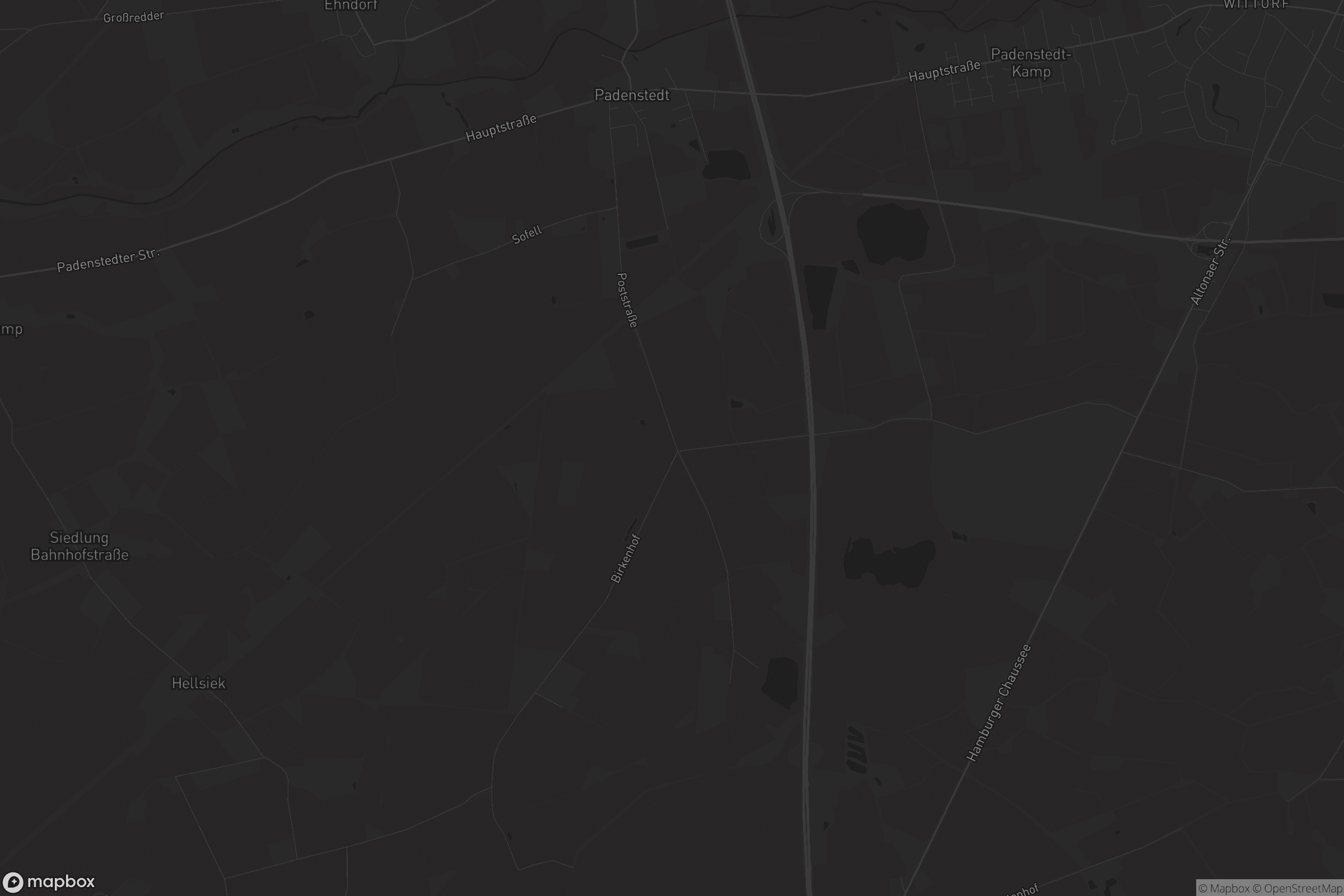 Karte von Padenstedt