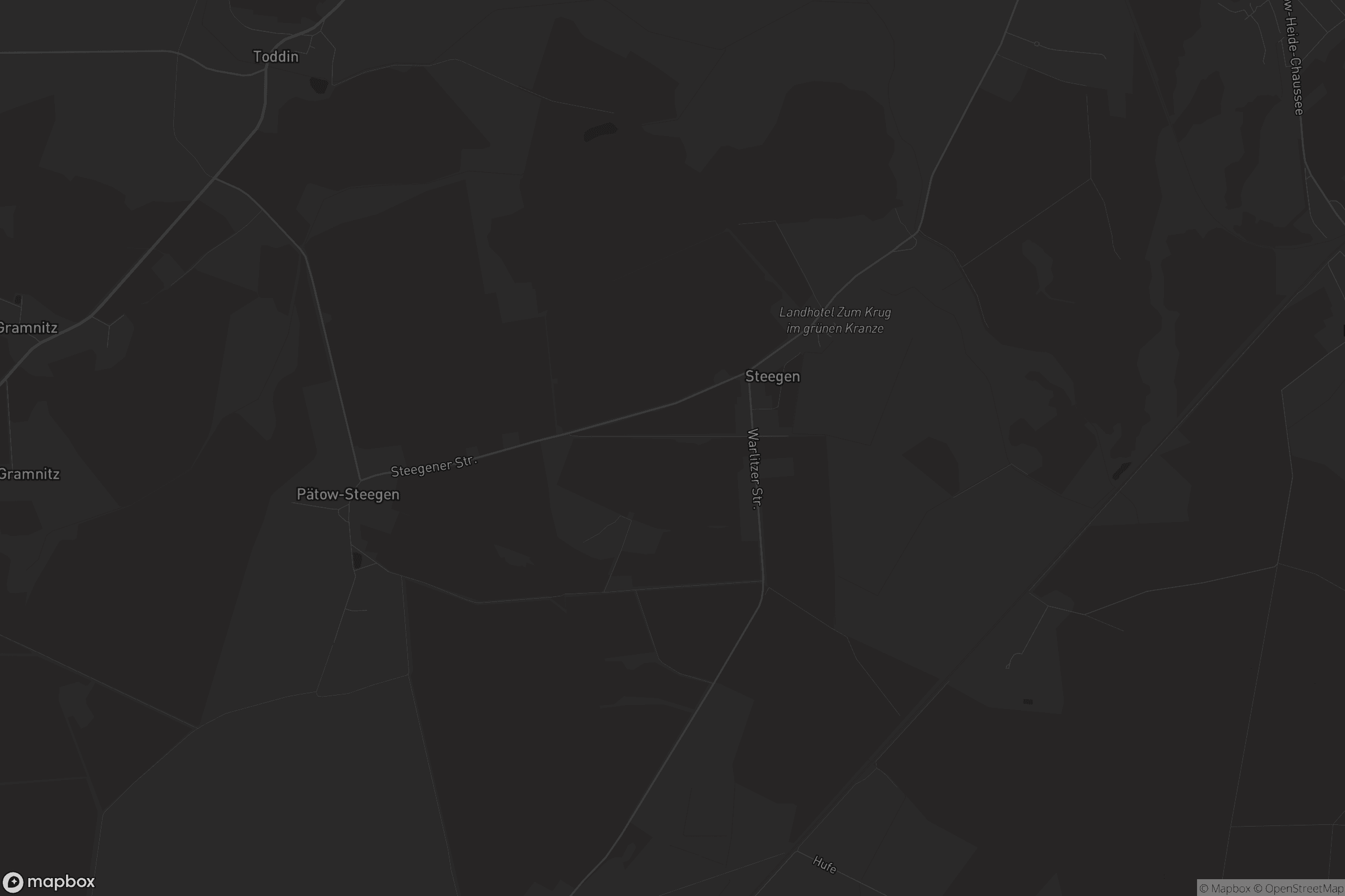 Karte von Pätow-Steegen