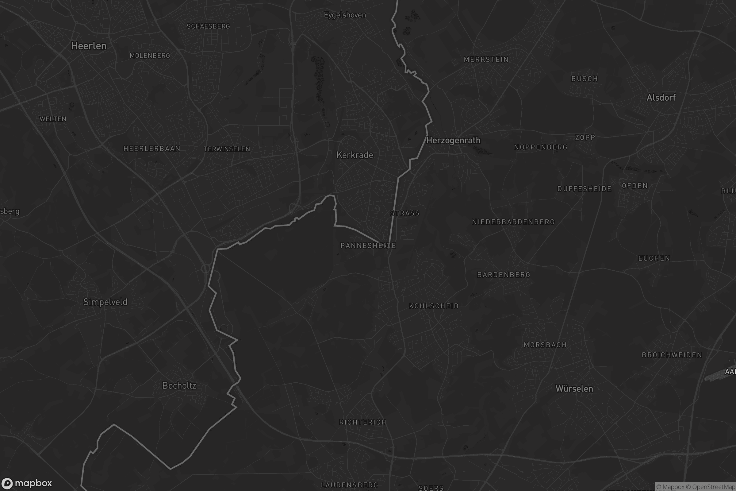 Karte von Pannesheide