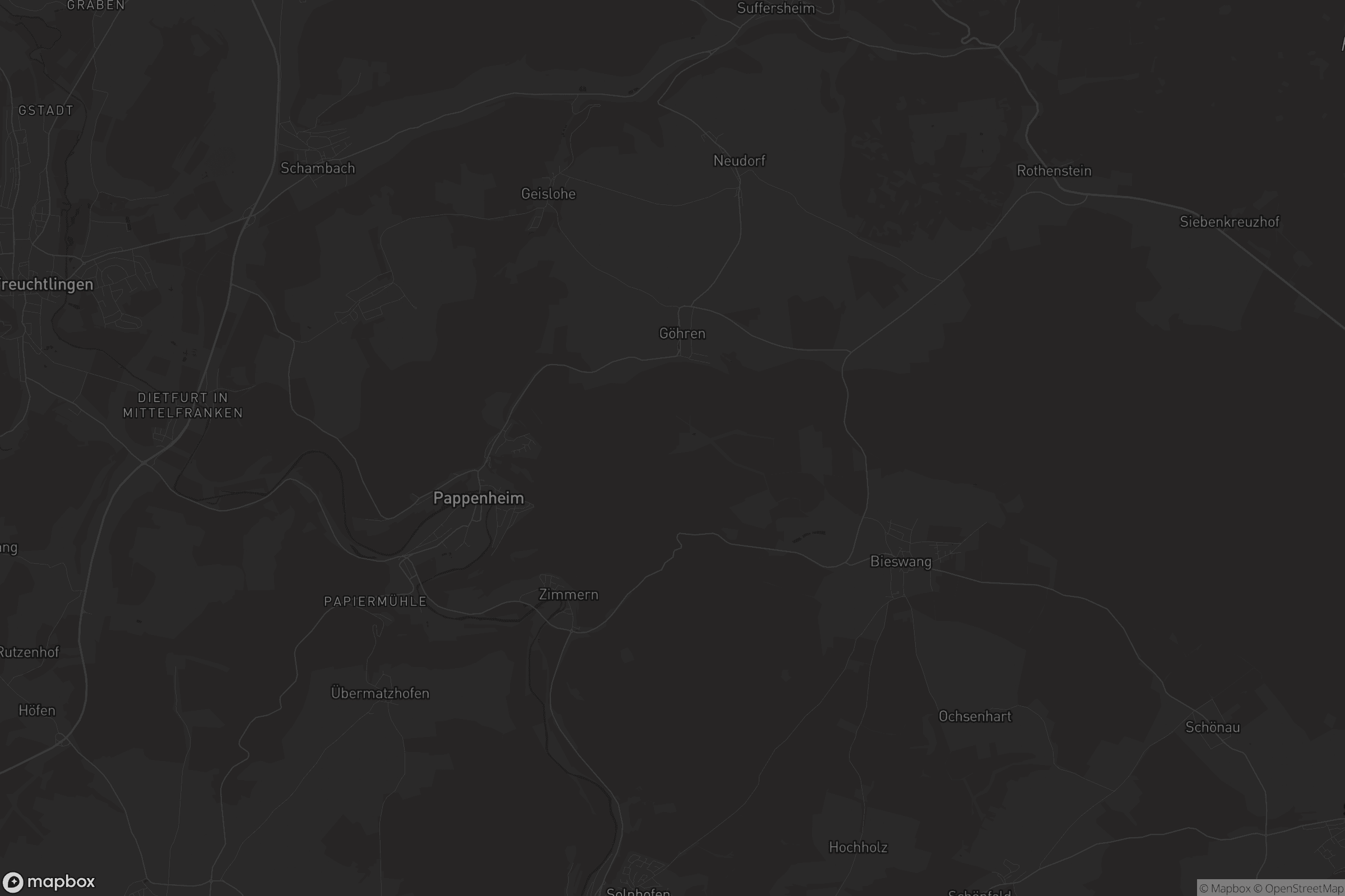 Karte von Pappenheim