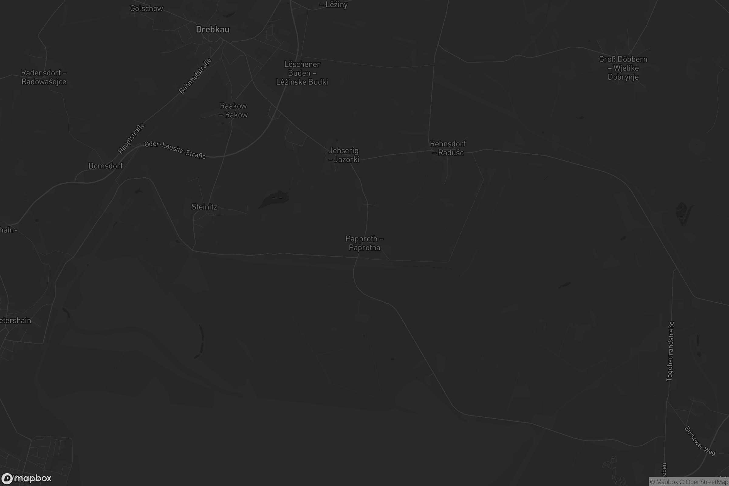 Karte von Papproth - Paprotna