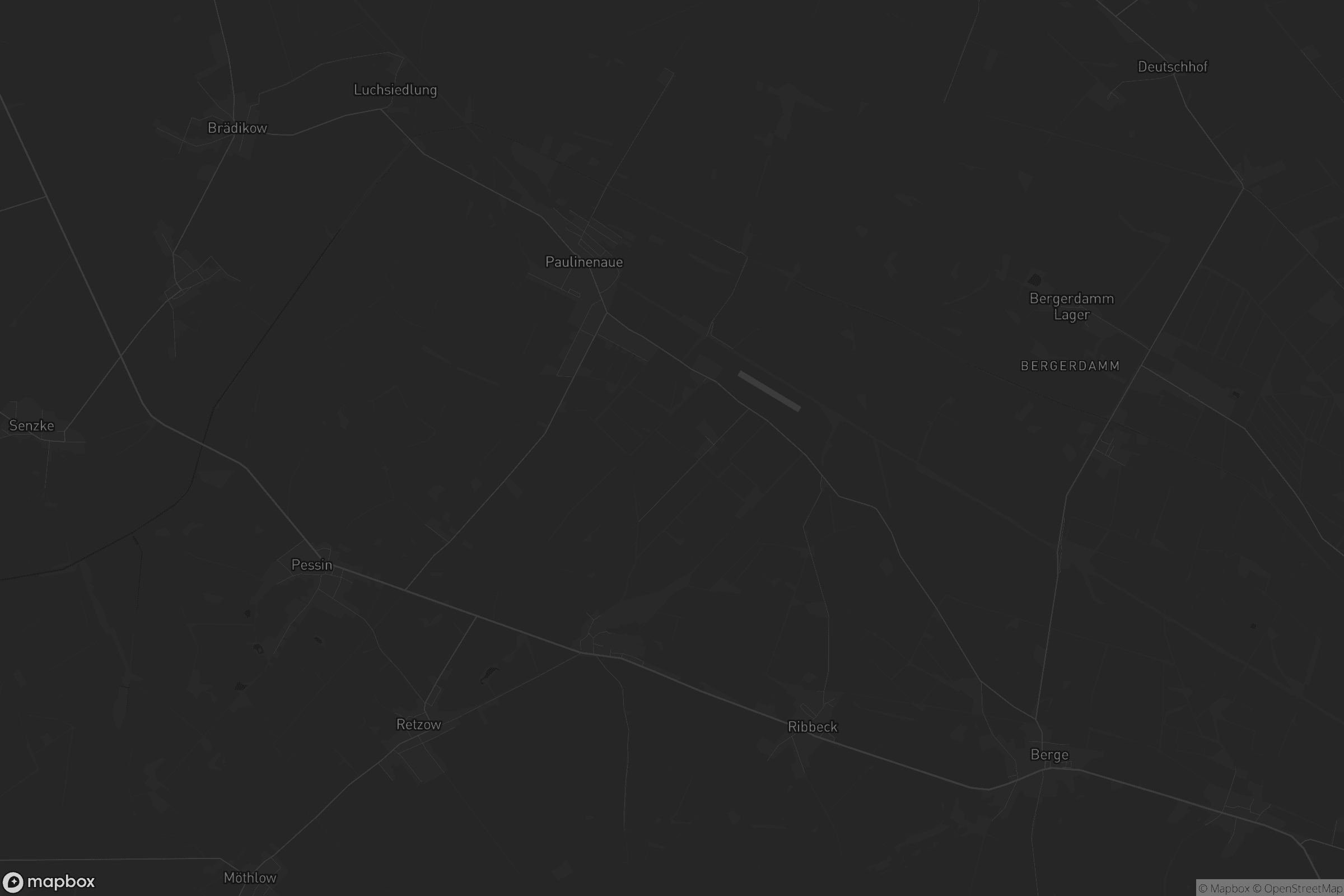 Karte von Paulinenaue