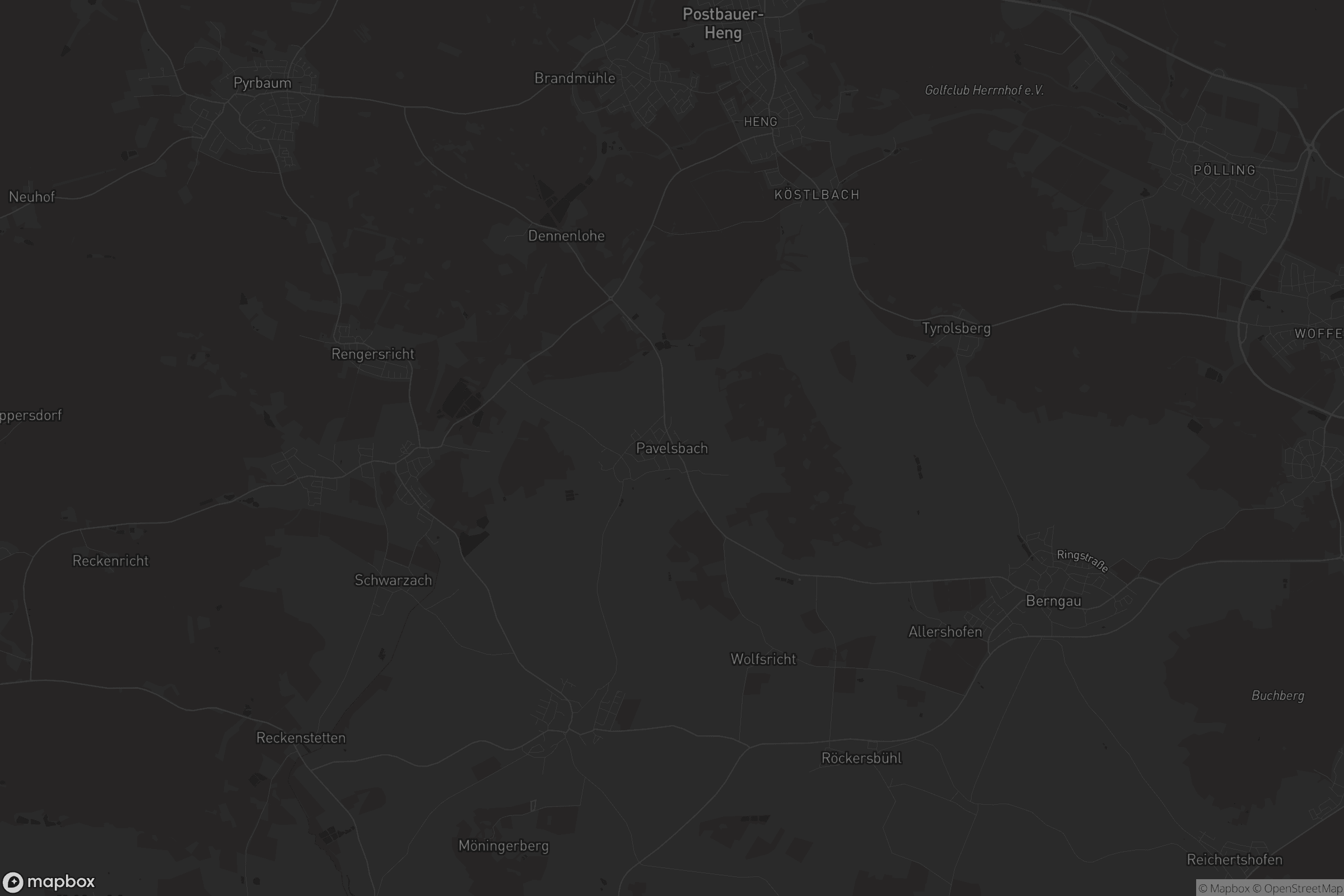 Karte von Pavelsbach