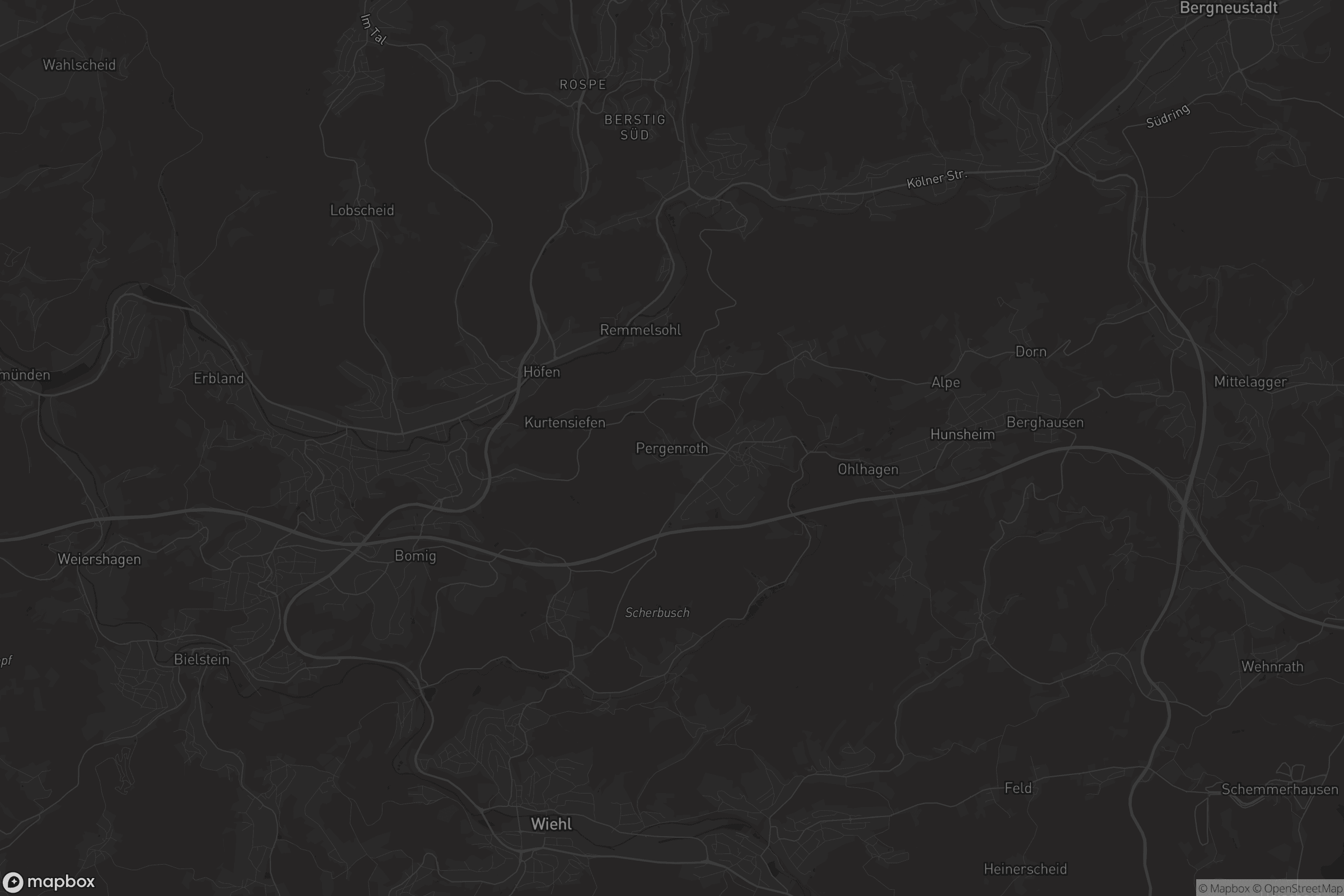 Karte von Pergenroth