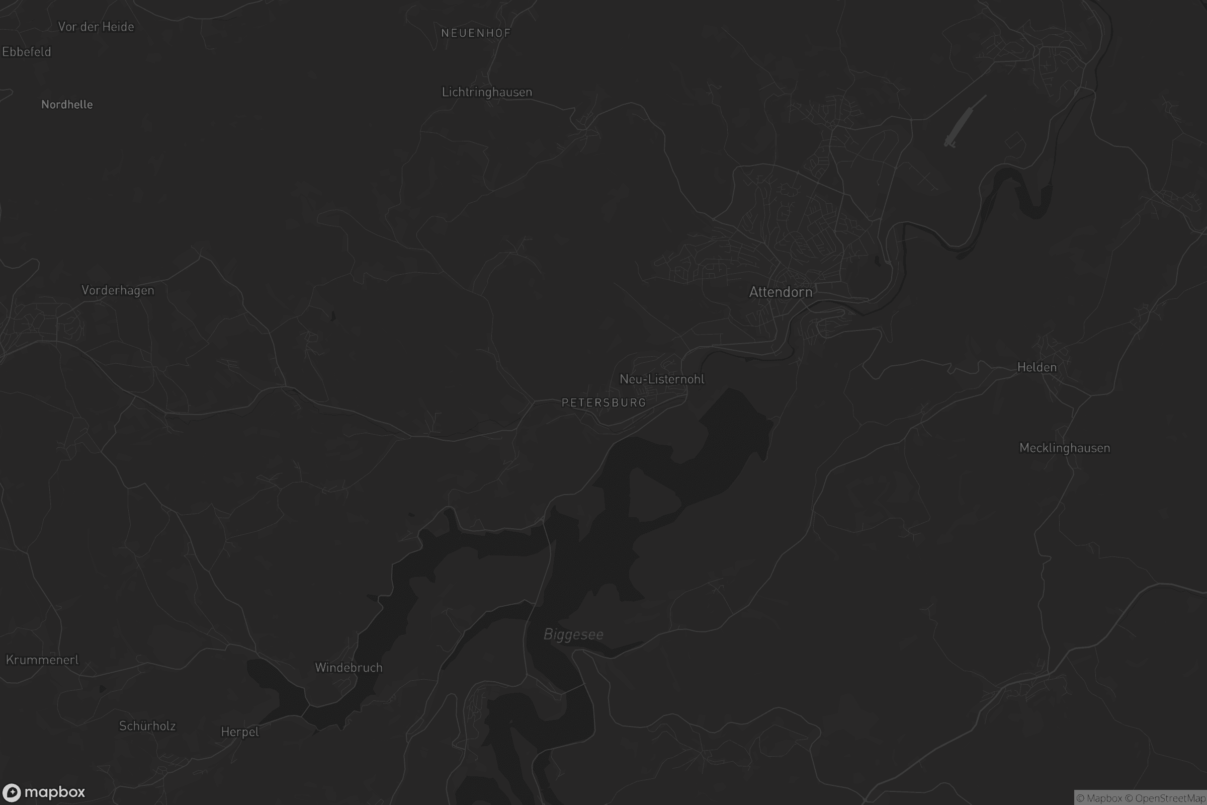 Karte von Petersburg