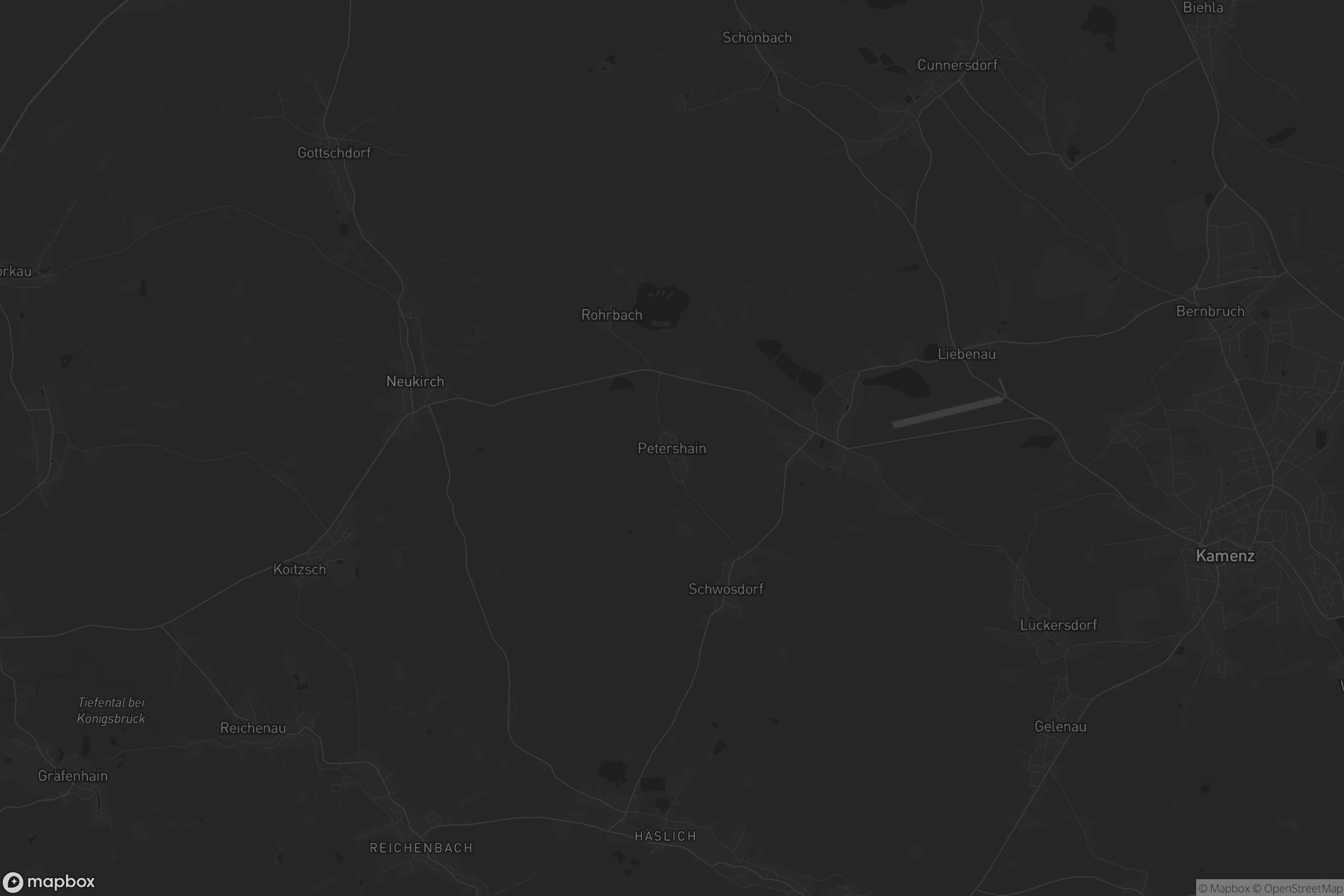 Karte von Petershain