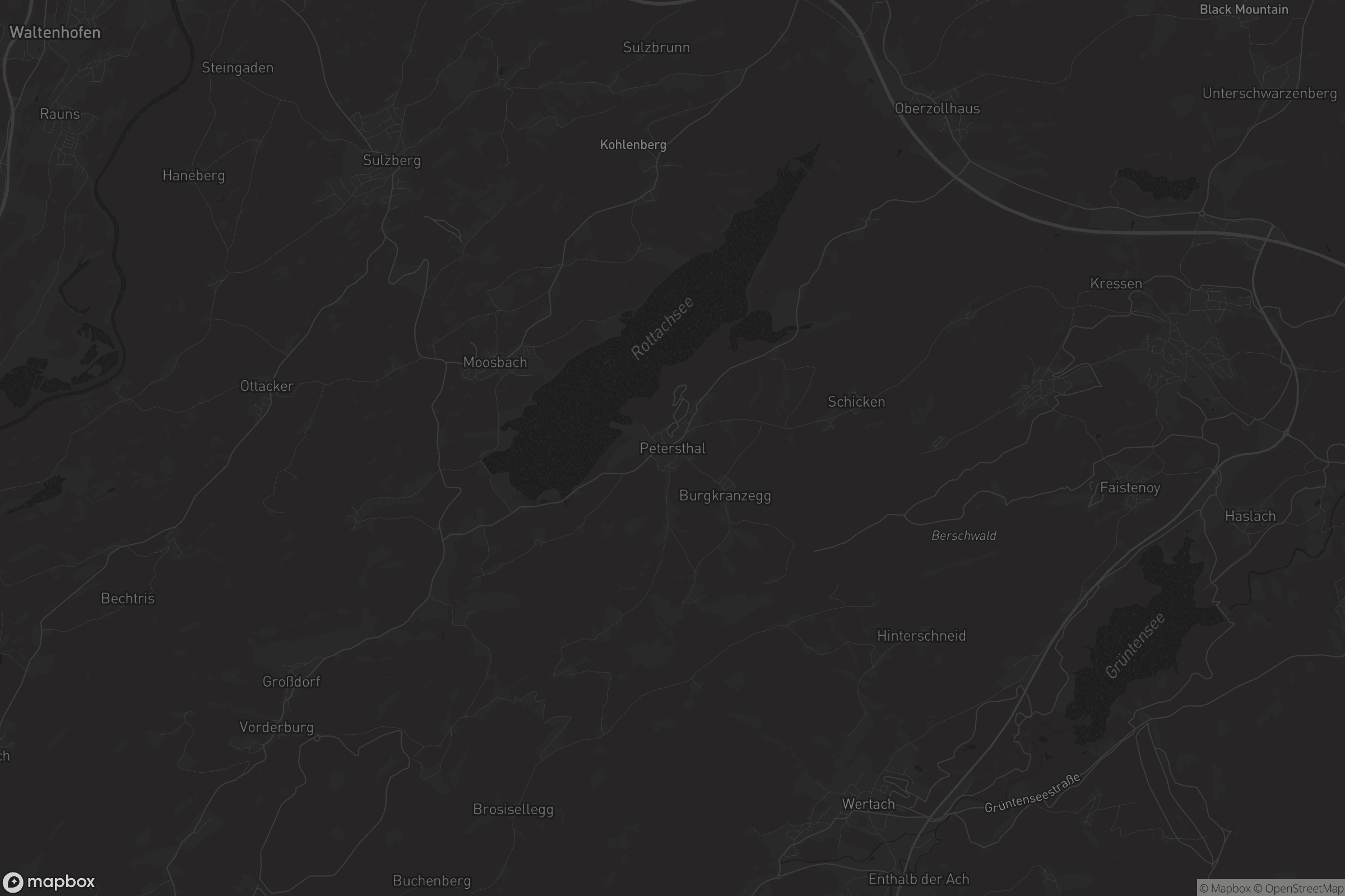 Karte von Petersthal