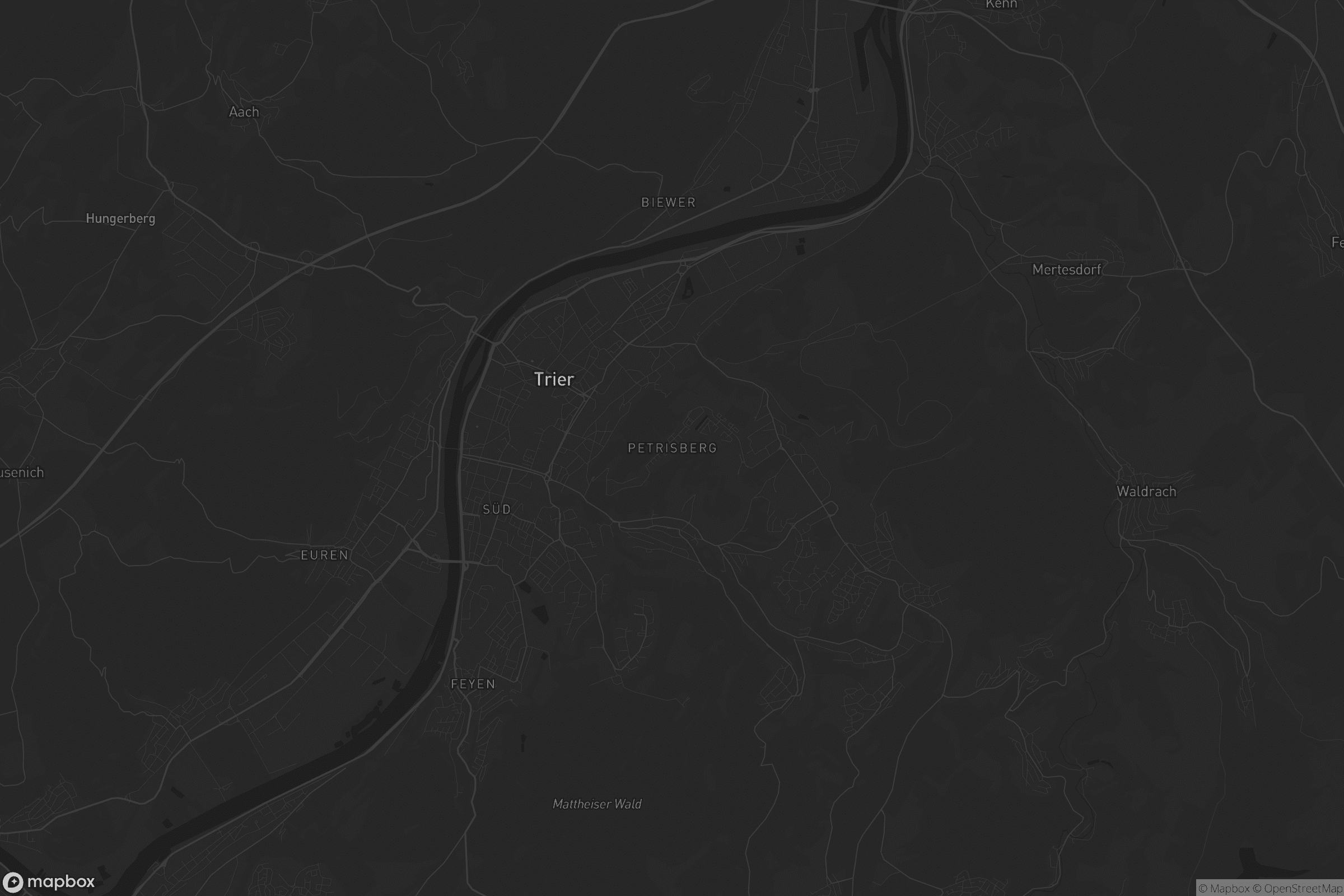 Karte von Petrisberg