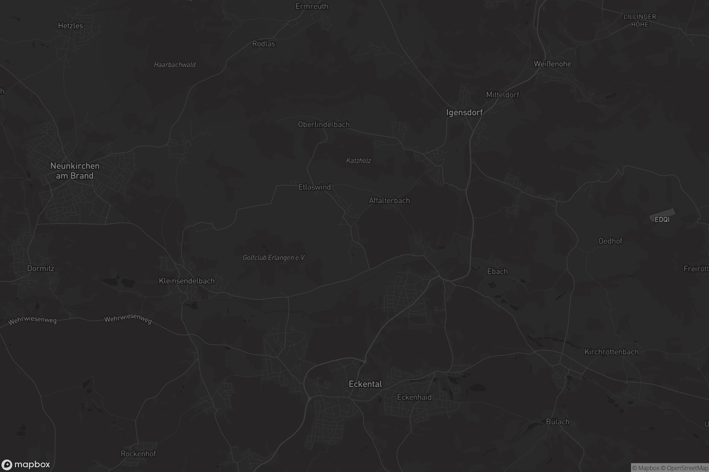 Karte von Pettensiedel