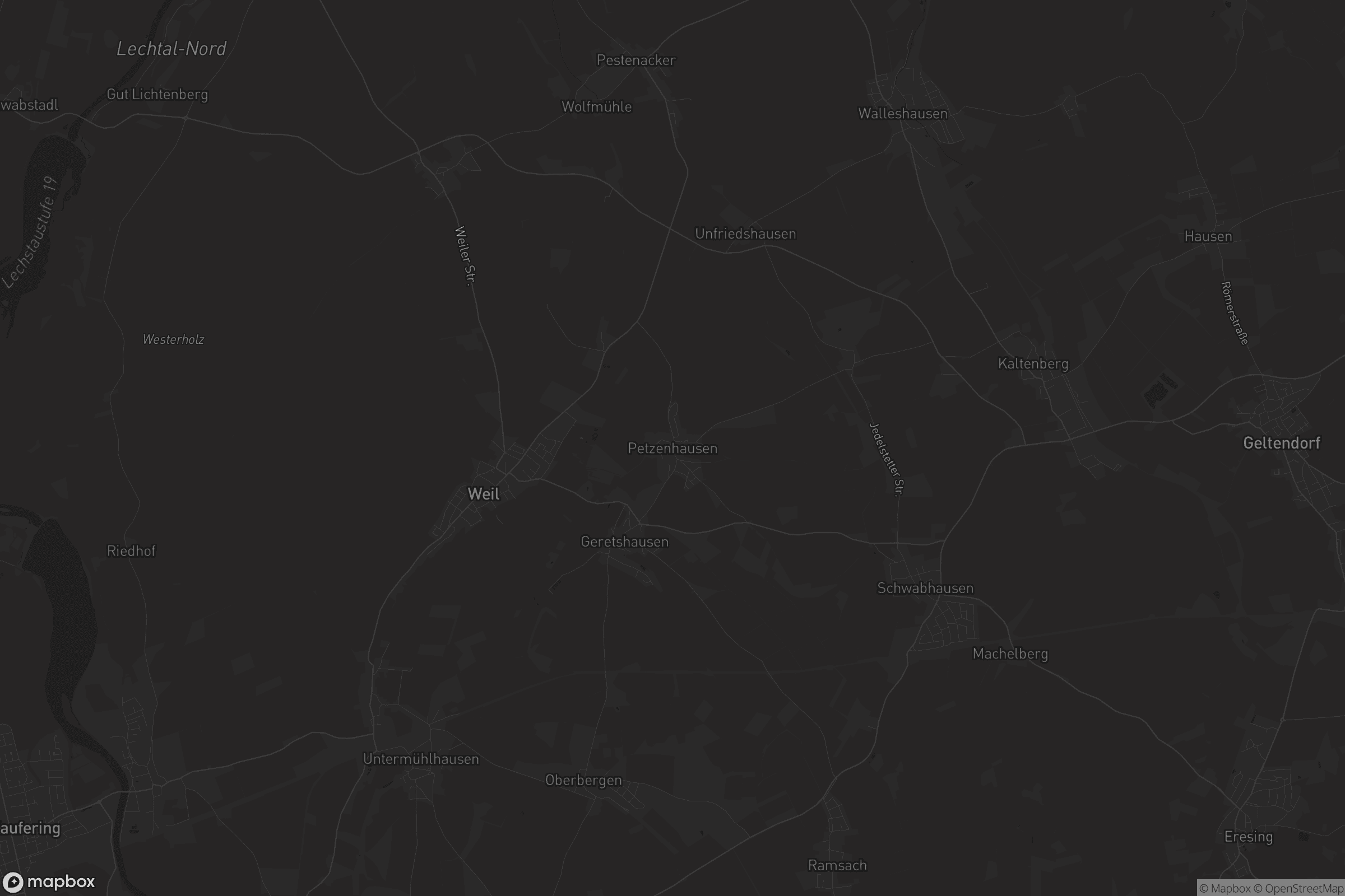 Karte von Petzenhausen