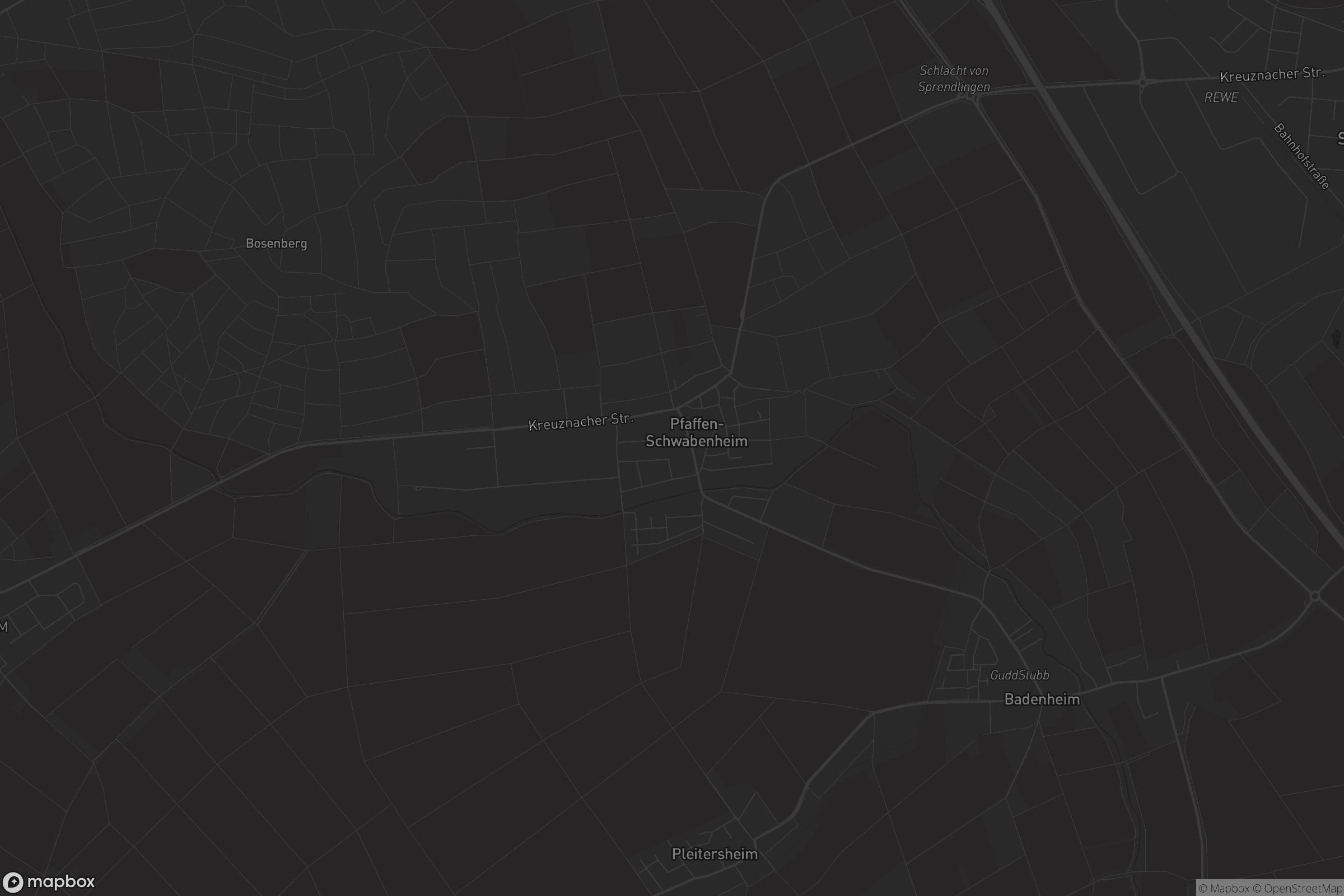 Karte von Pfaffen-Schwabenheim