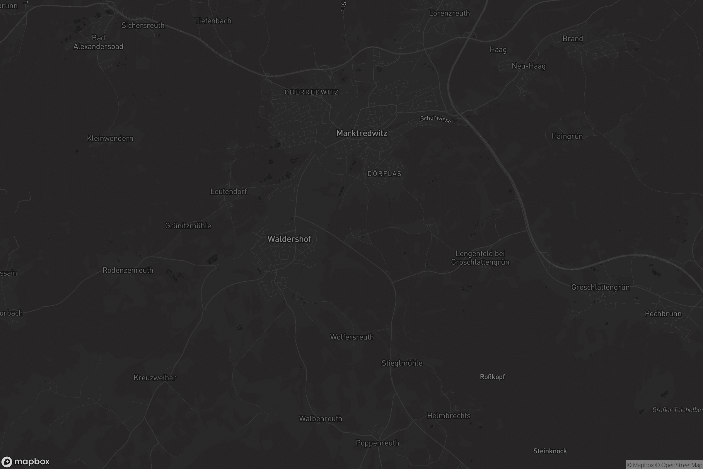 Karte von Pfaffenreuth