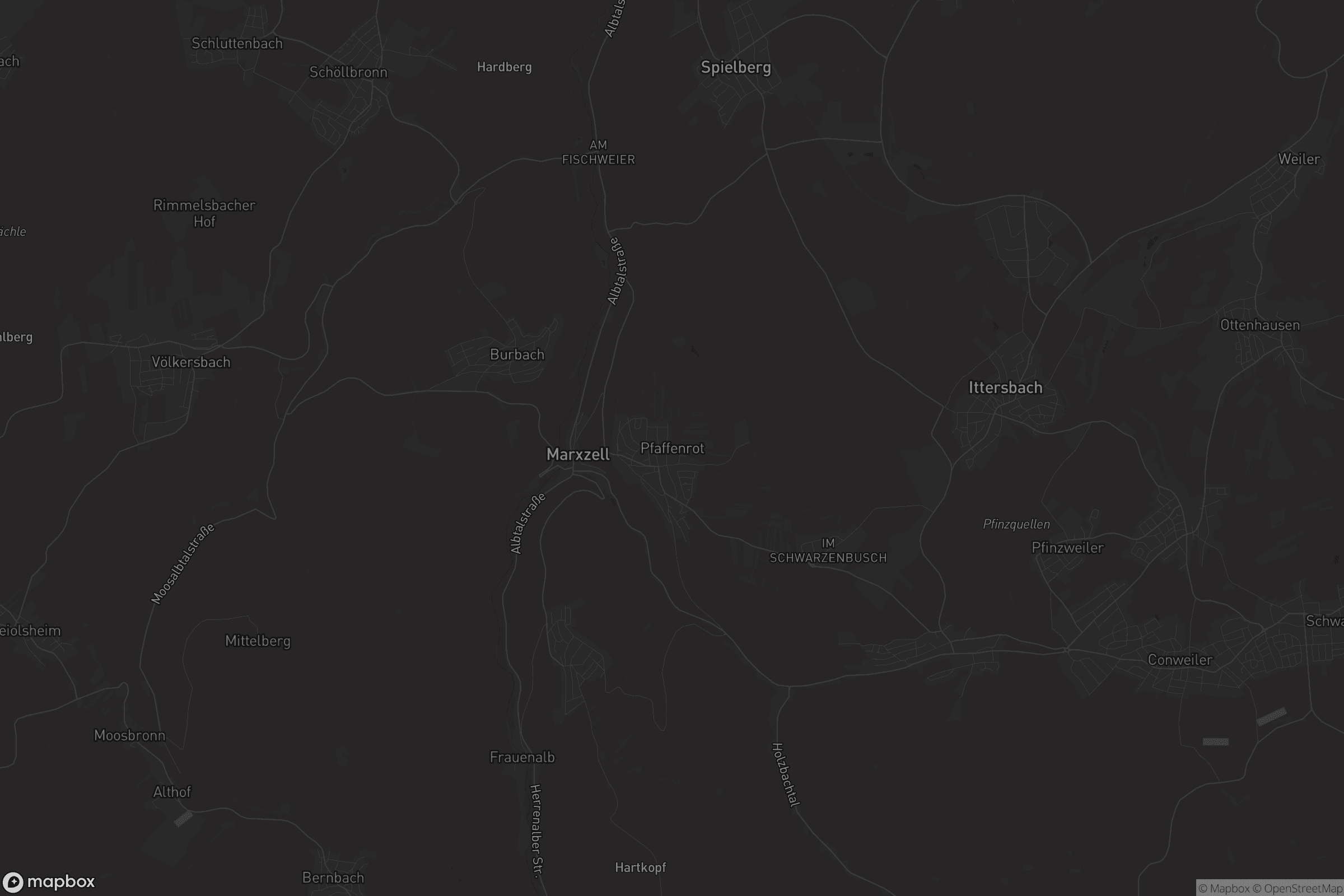 Karte von Pfaffenrot