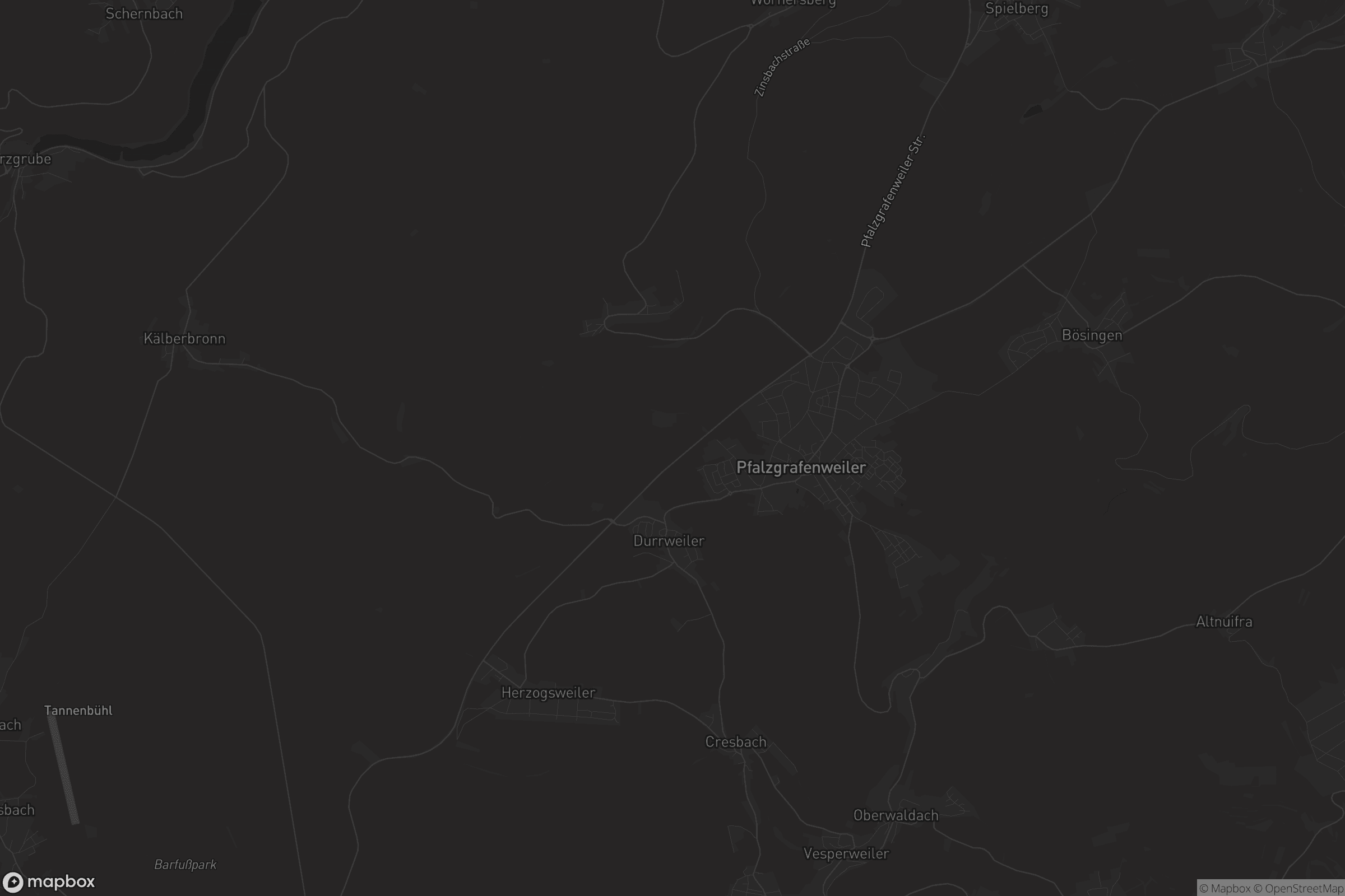 Karte von Pfalzgrafenweiler