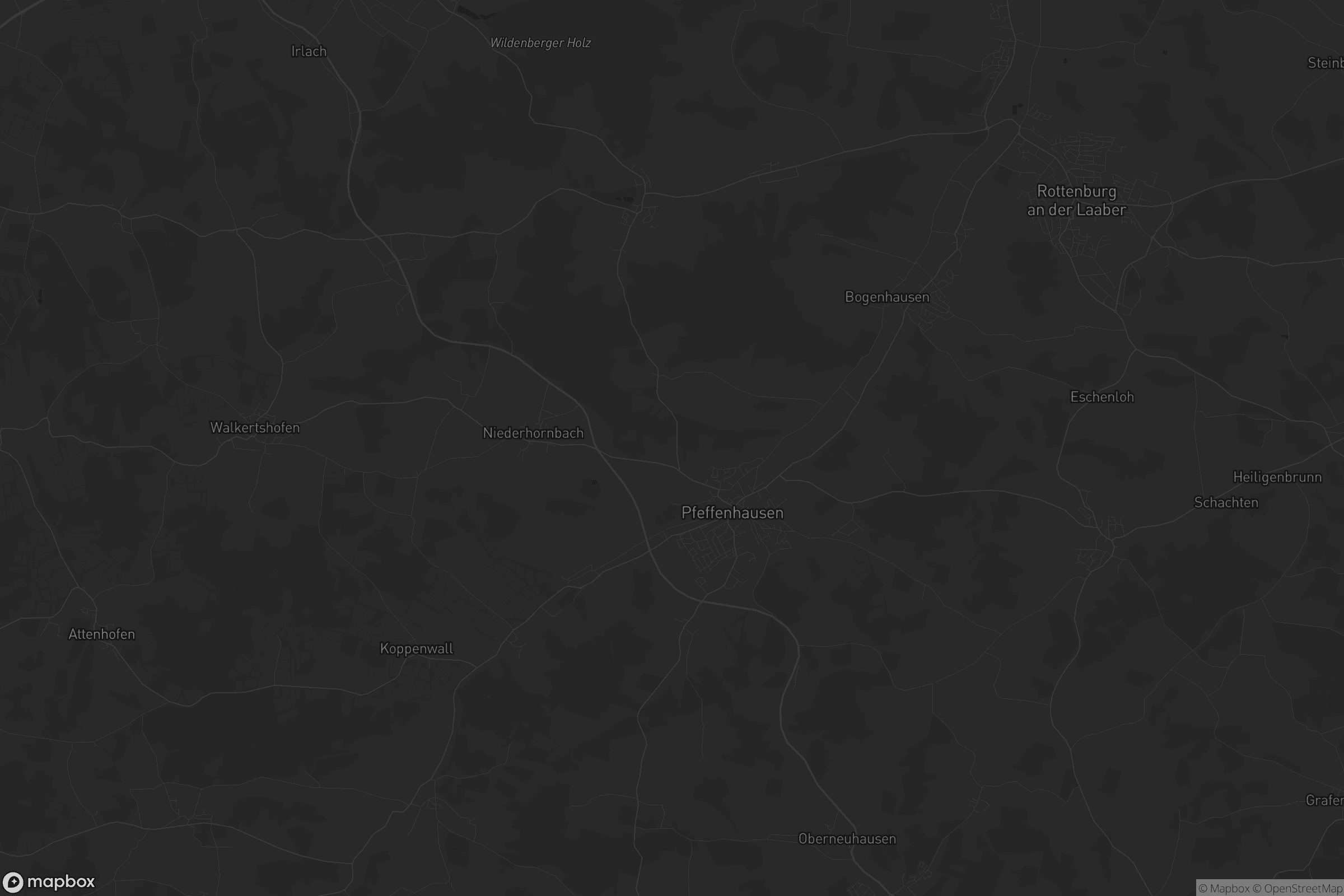 Karte von Pfeffenhausen