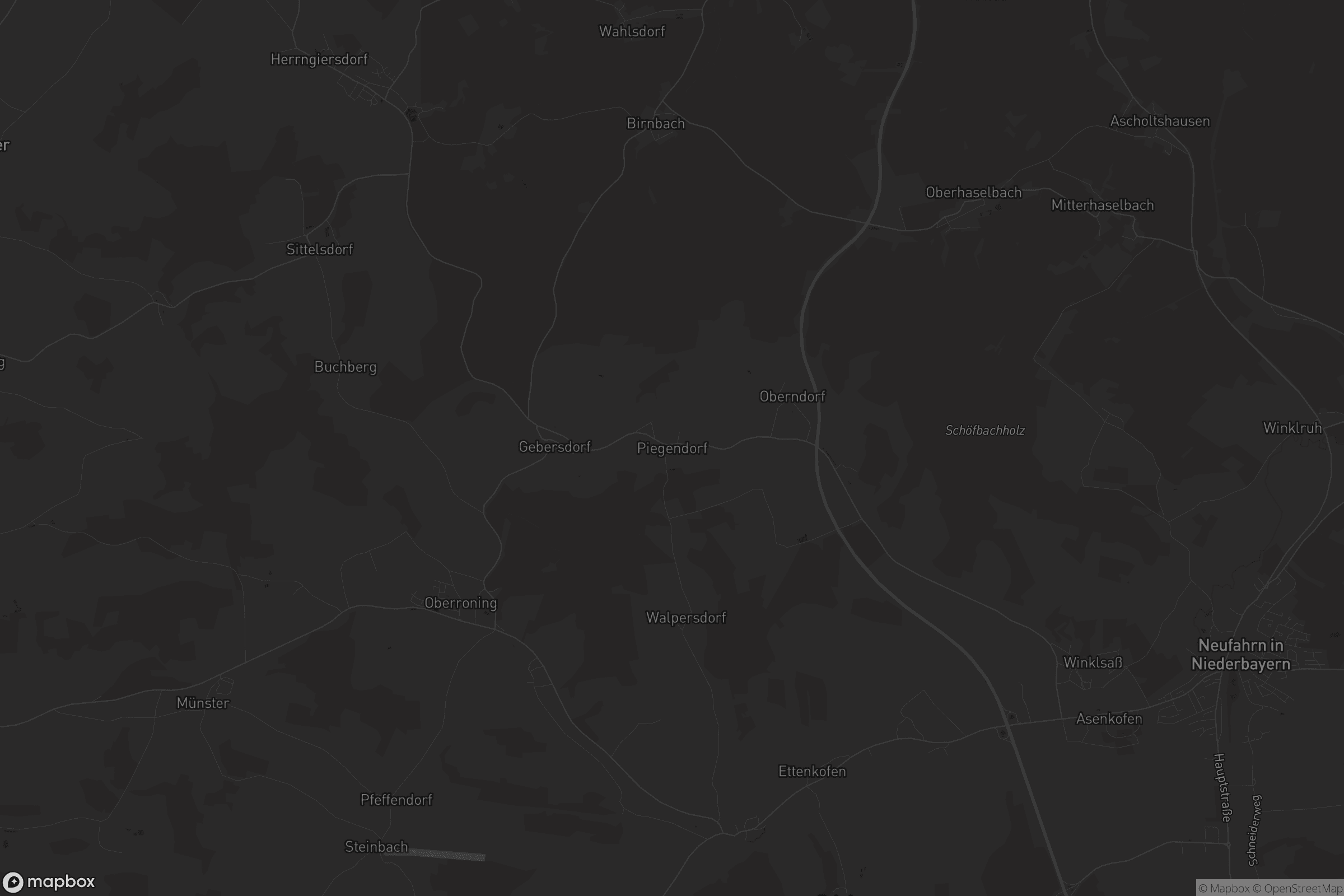 Karte von Piegendorf