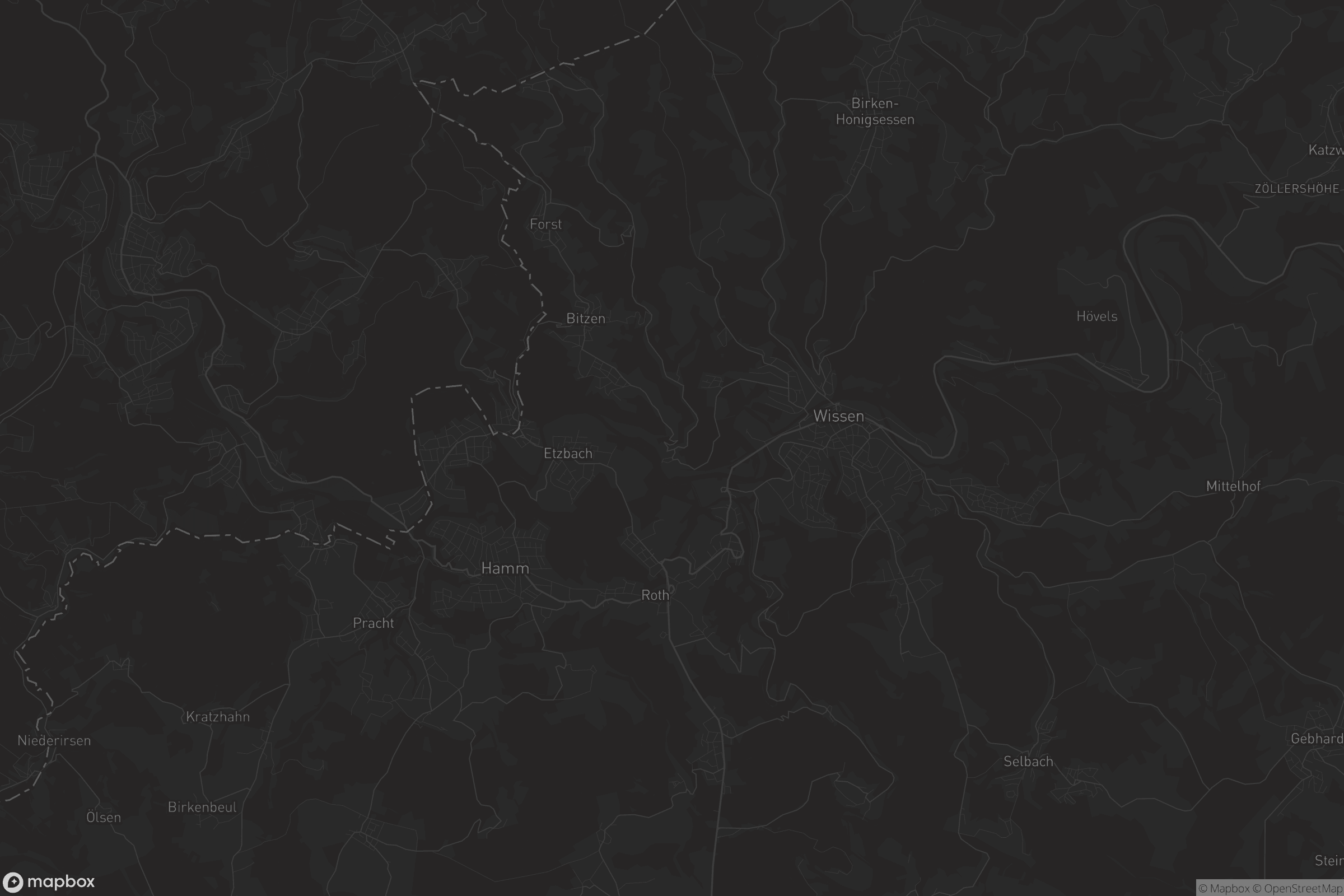 Karte von Pirzenthal