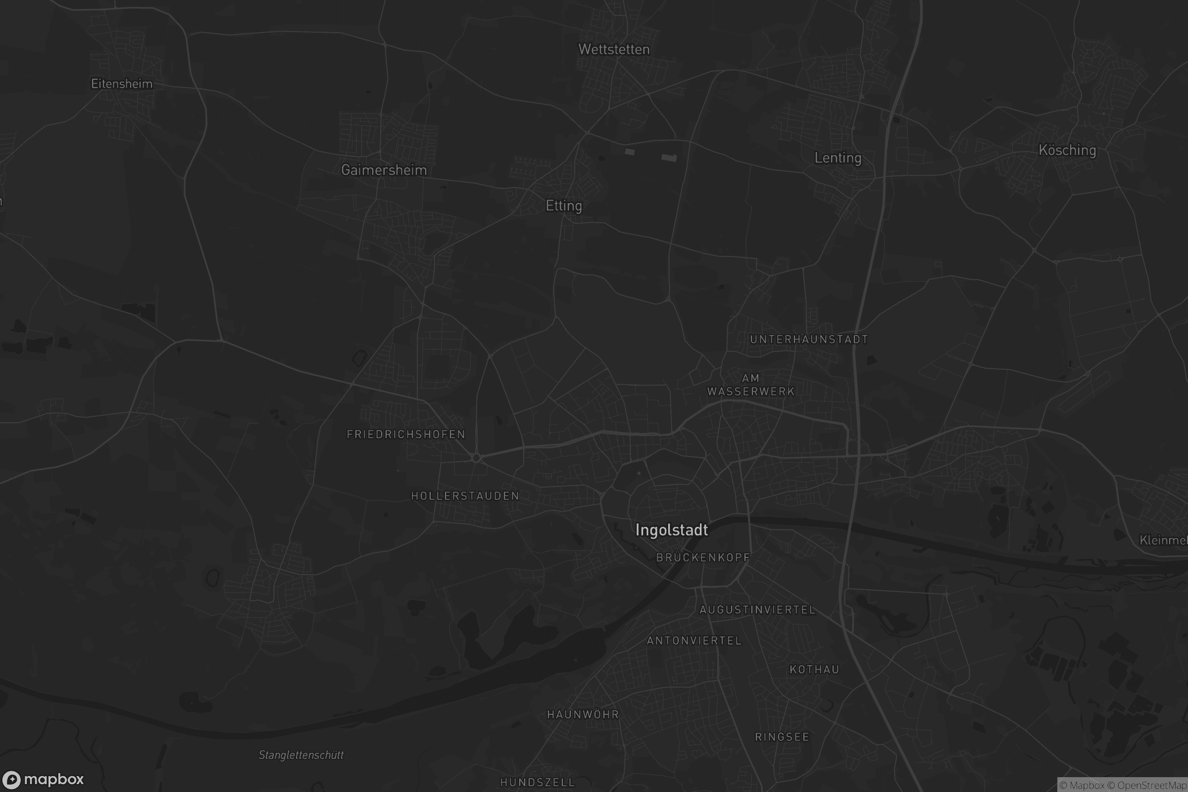 Karte von Piusviertel