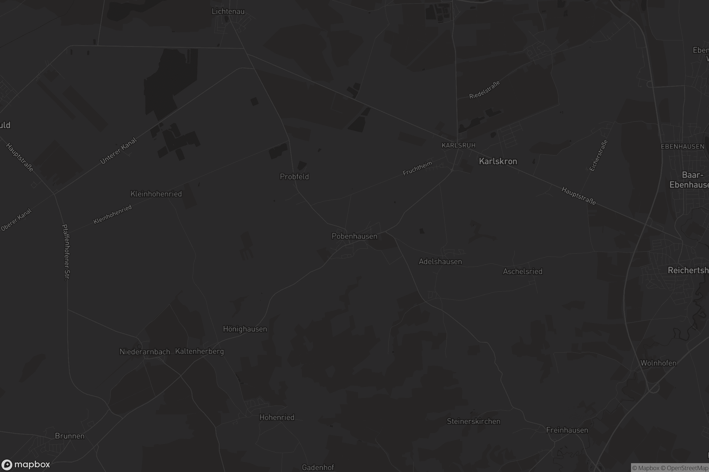 Karte von Pobenhausen