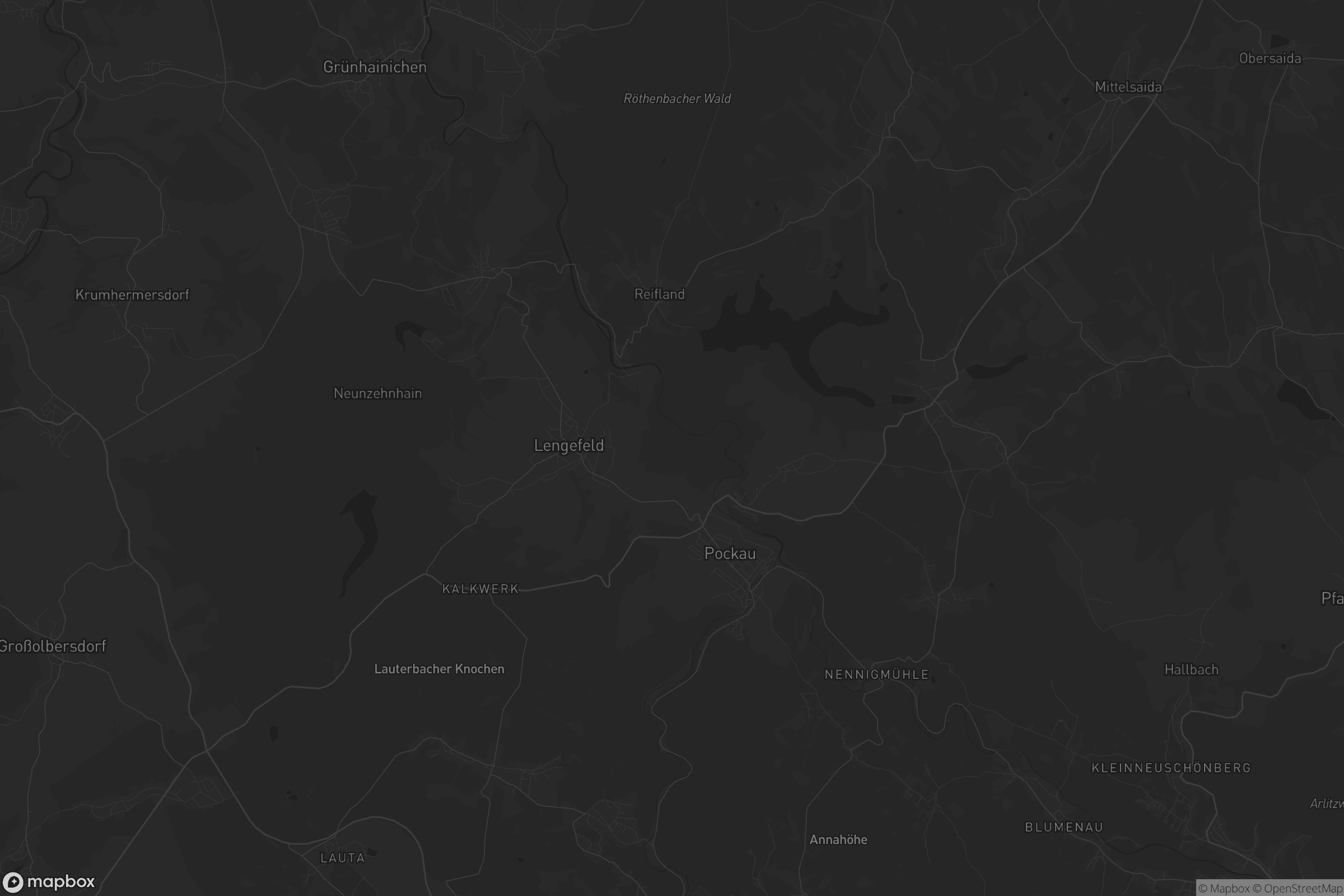 Karte von Pockau-Lengefeld