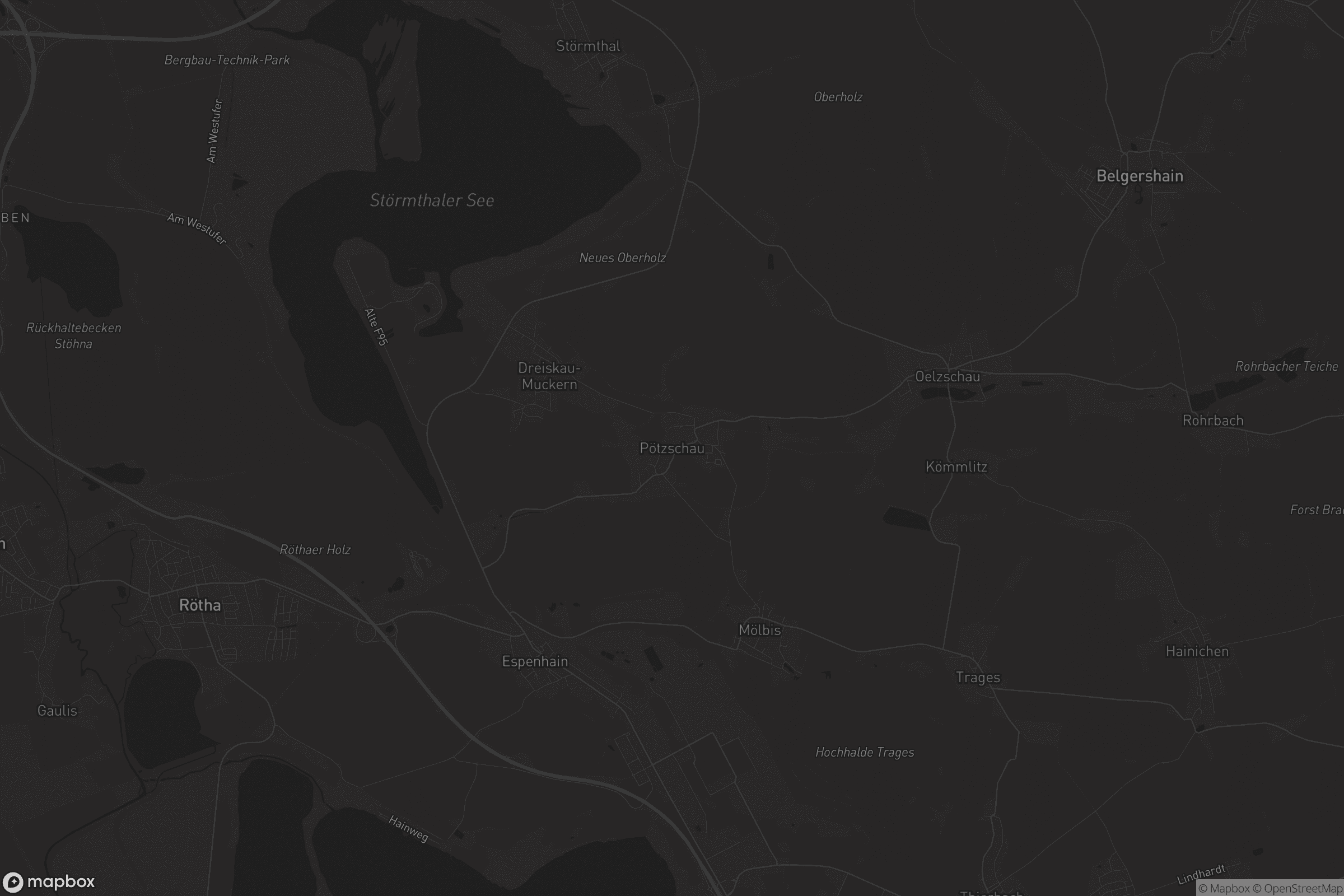 Karte von Pötzschau