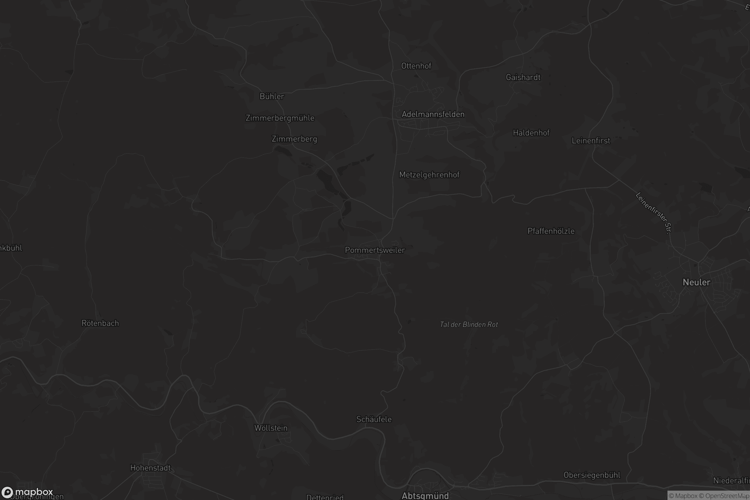 Karte von Pommertsweiler