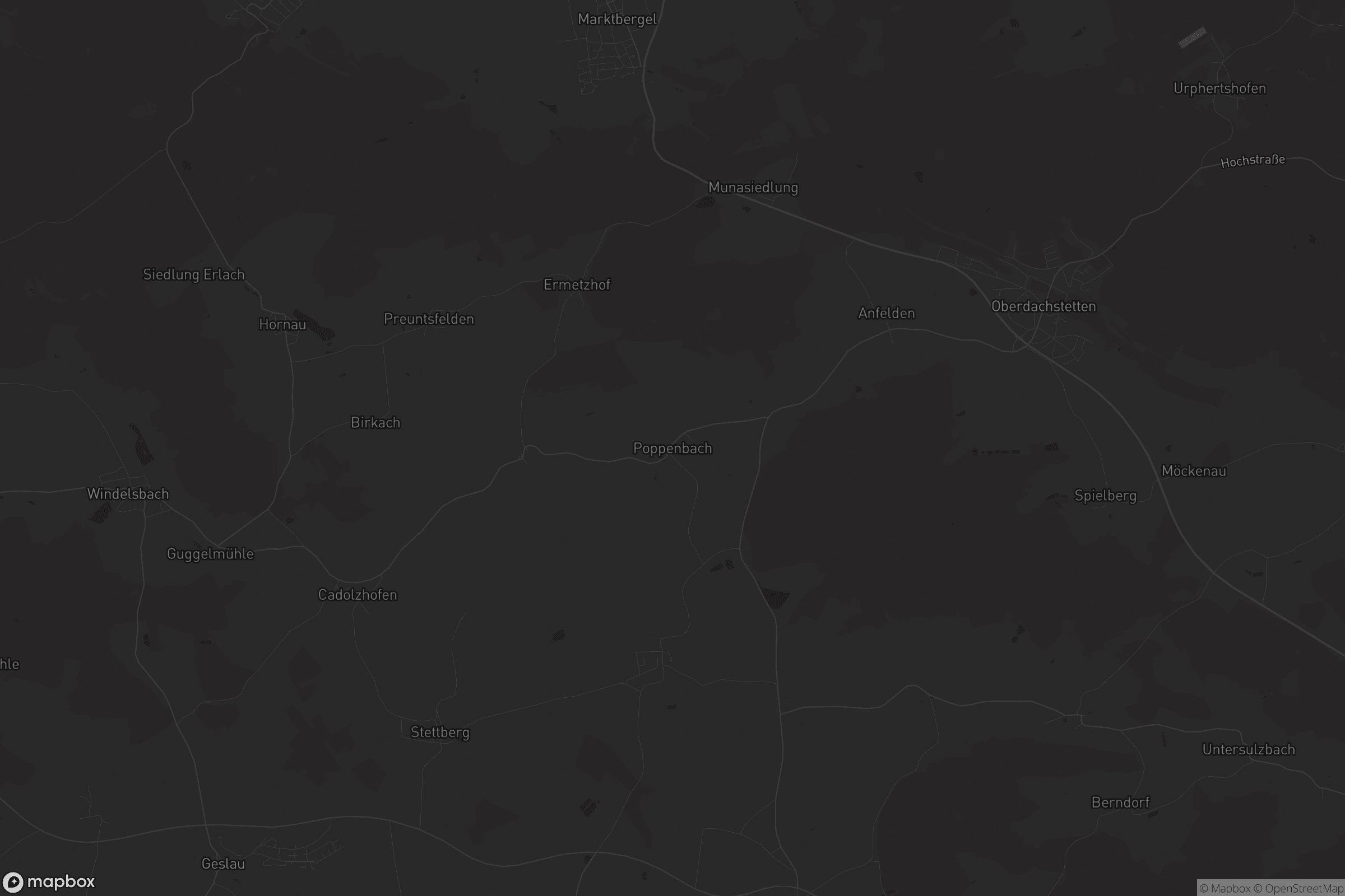 Karte von Poppenbach