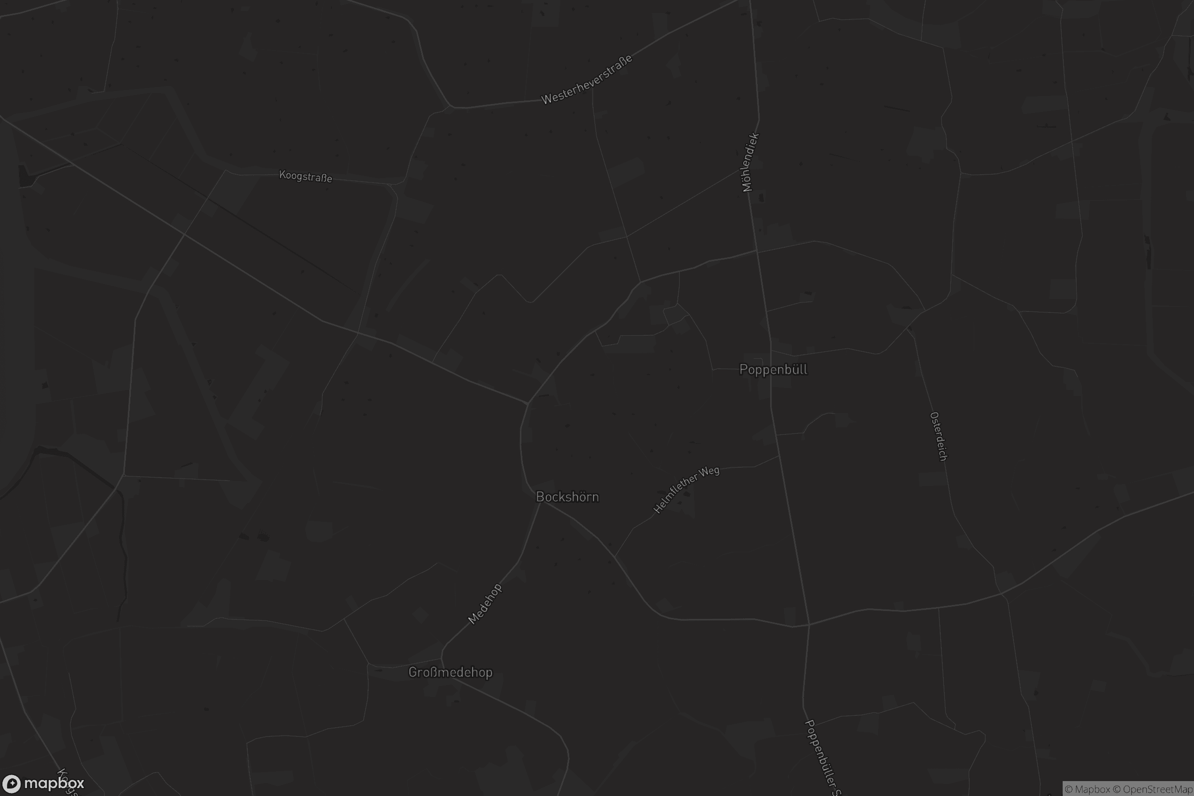 Karte von Poppenbüll