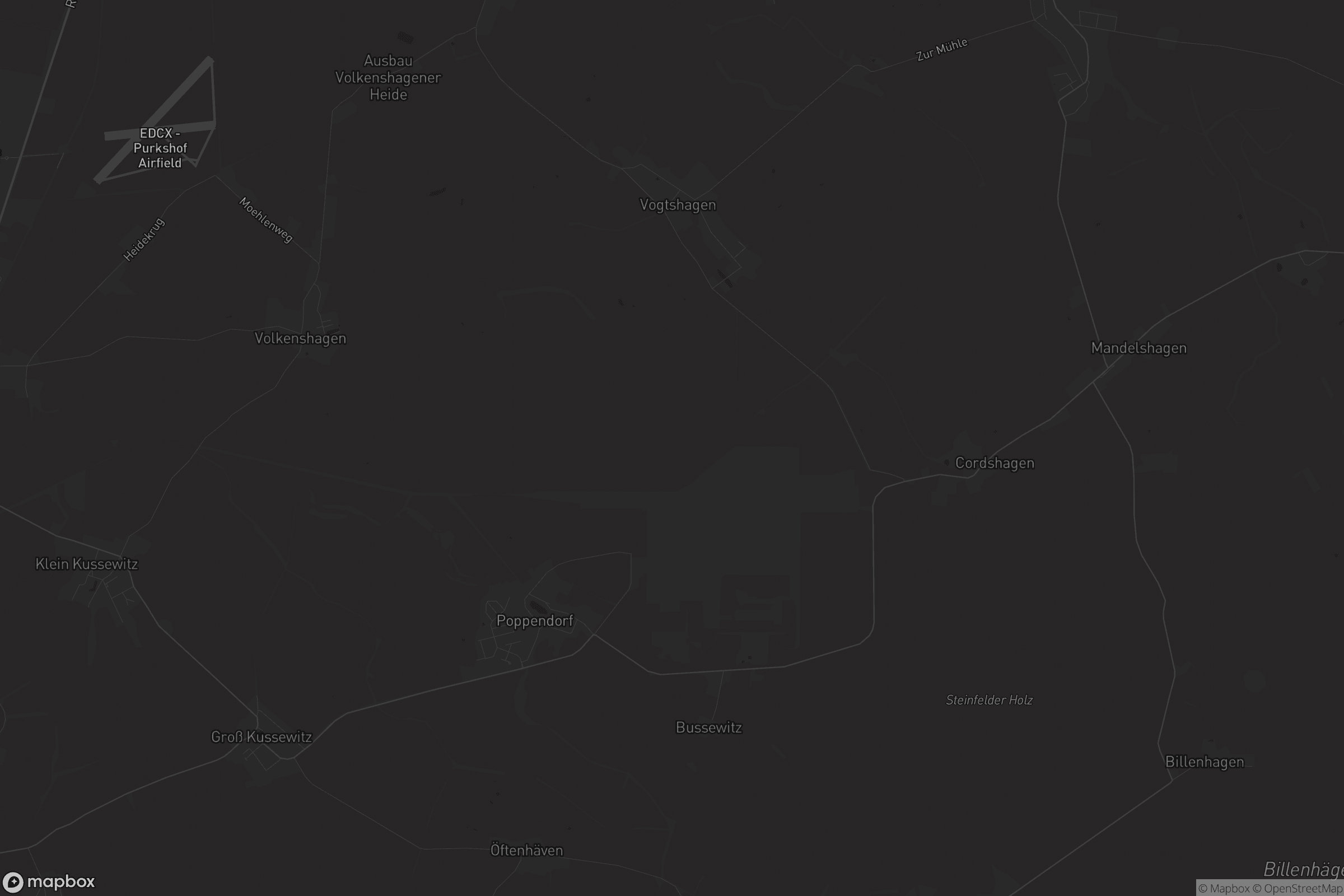 Karte von Poppendorf