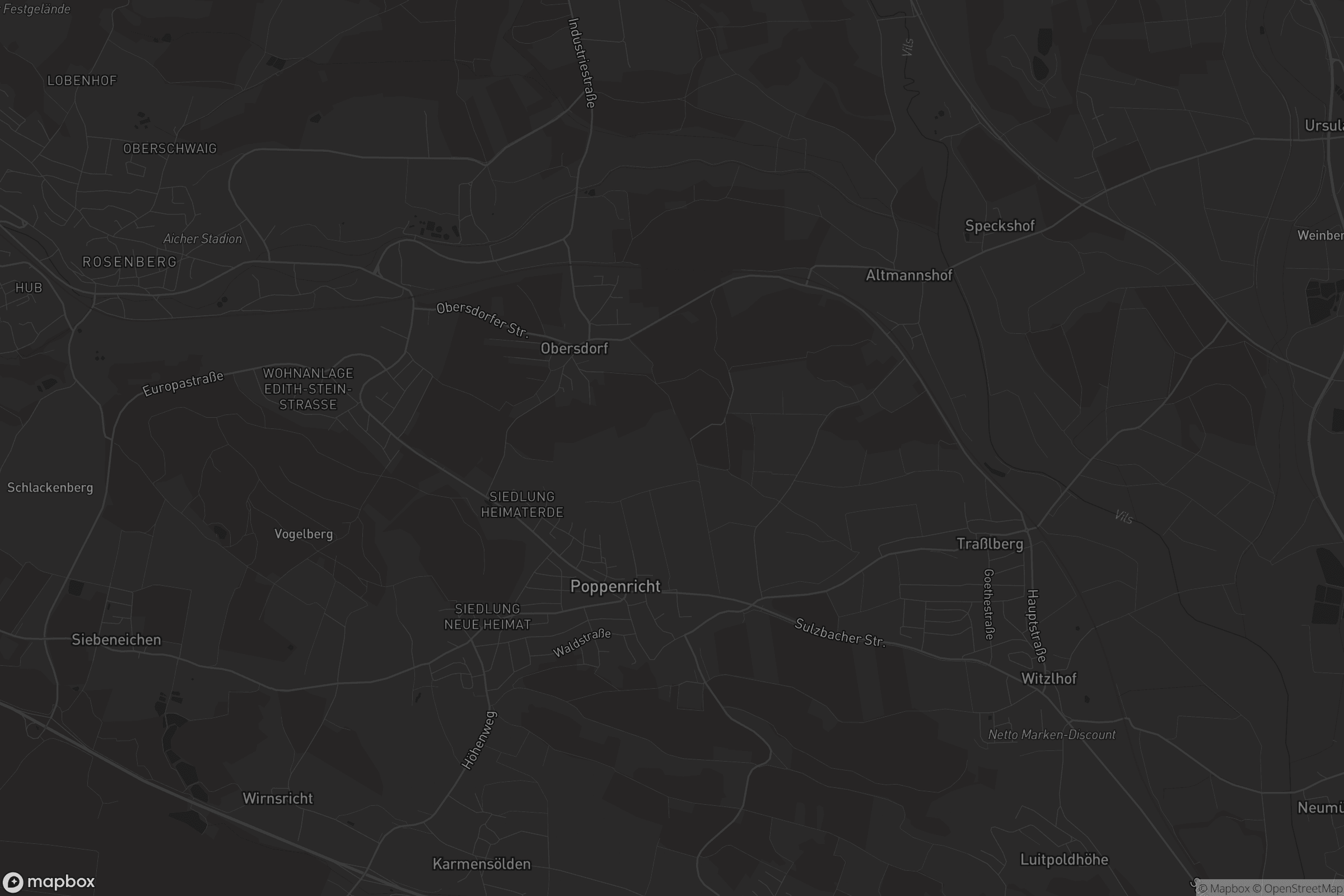 Karte von Poppenricht