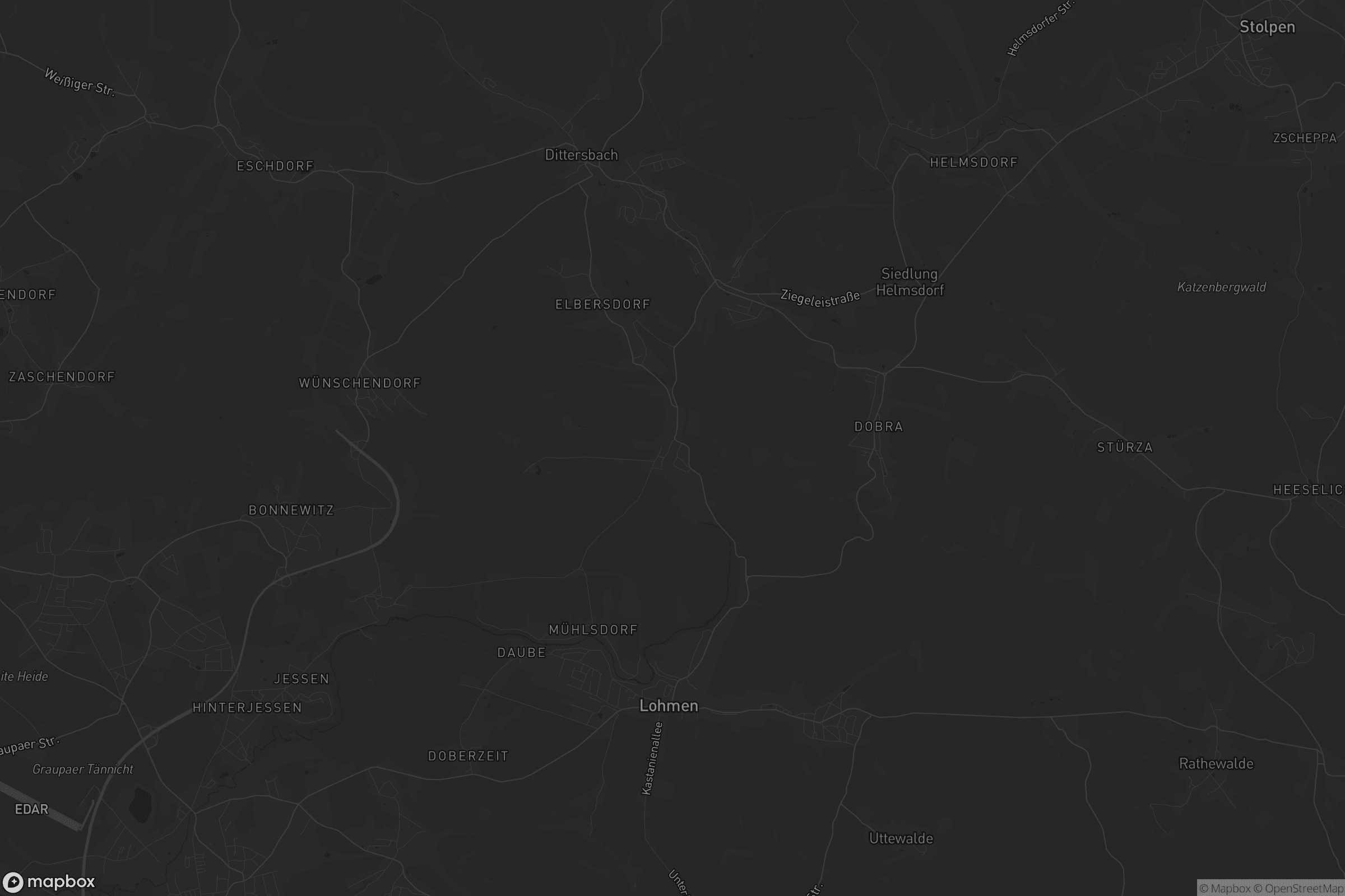 Karte von Porschendorf