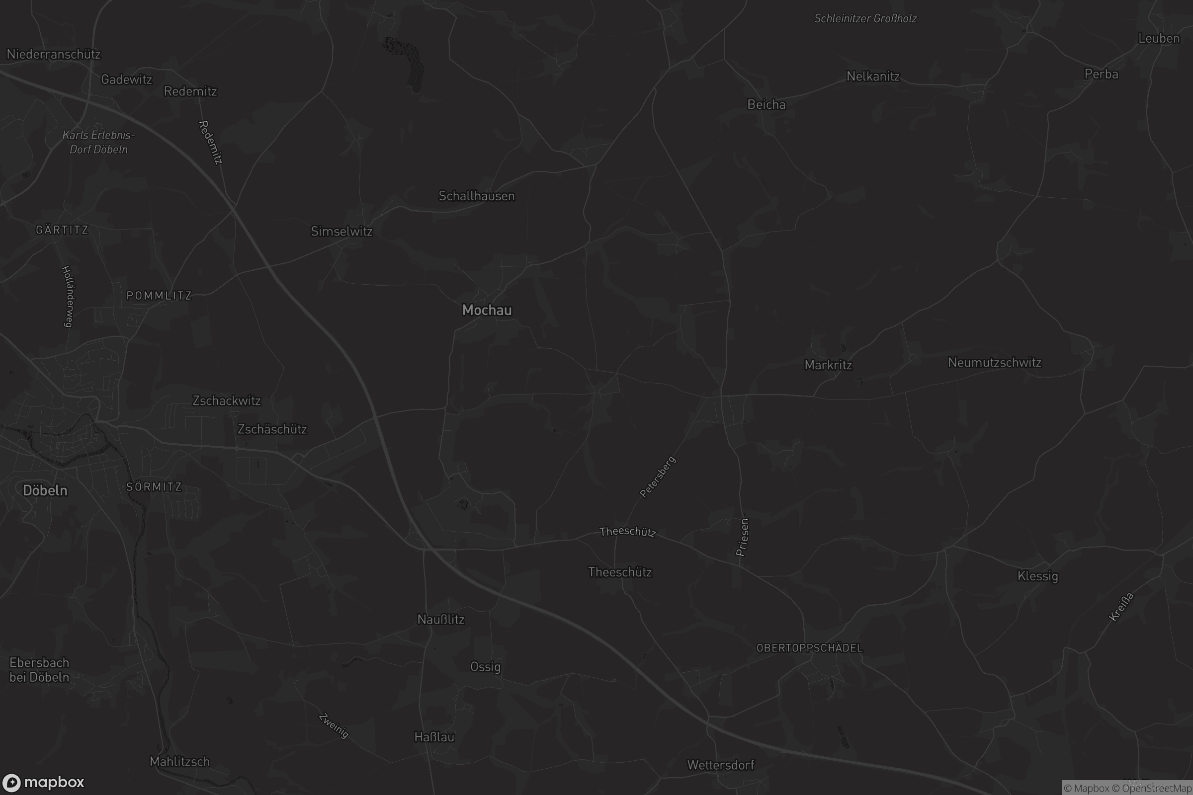 Karte von Präbschütz