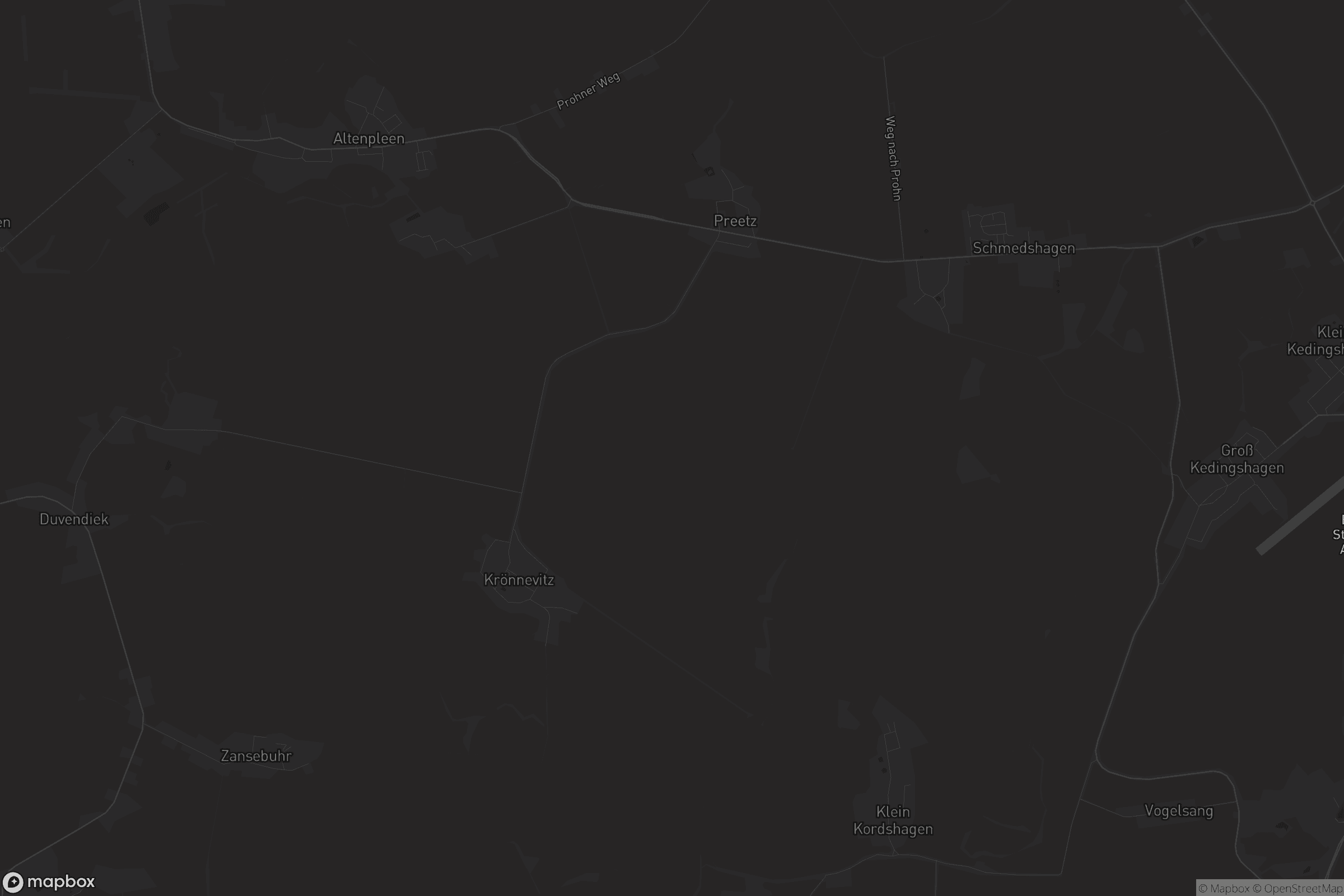 Karte von Preetz